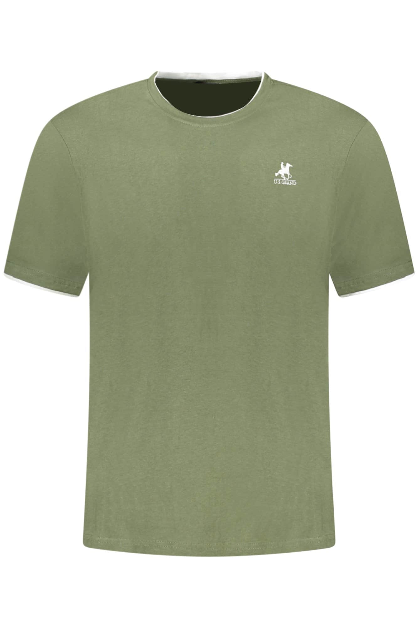 US GRAND MEN'S BLACK SHORT-SLEEVE T-SHIRT