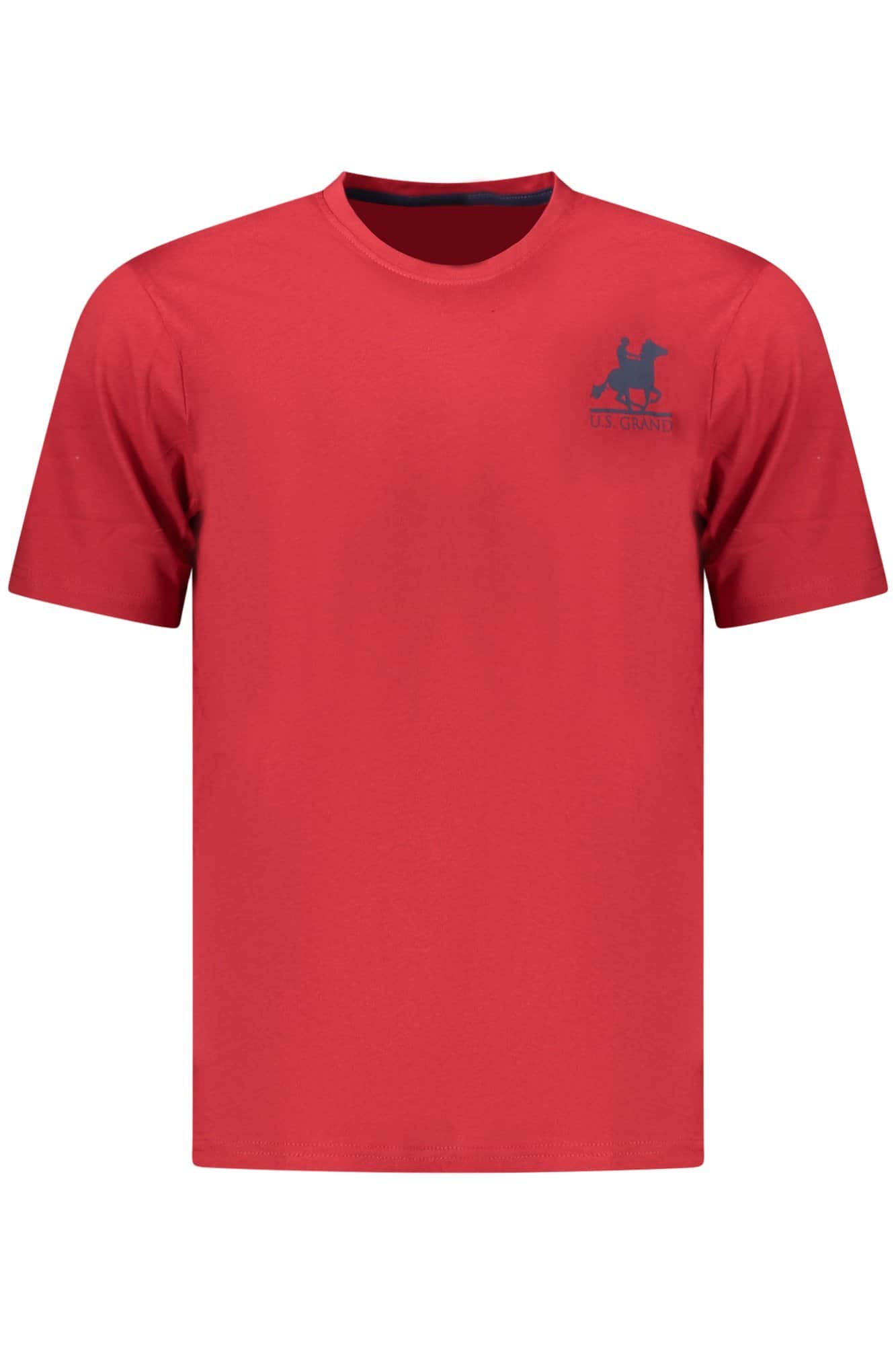US GRAND MEN'S SHORT-SLEEVE T-SHIRT BROWN