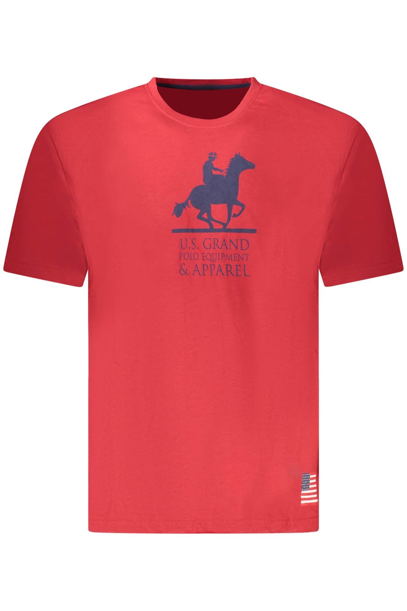 US GRAND MEN'S SHORT-SLEEVE T-SHIRT BLUE