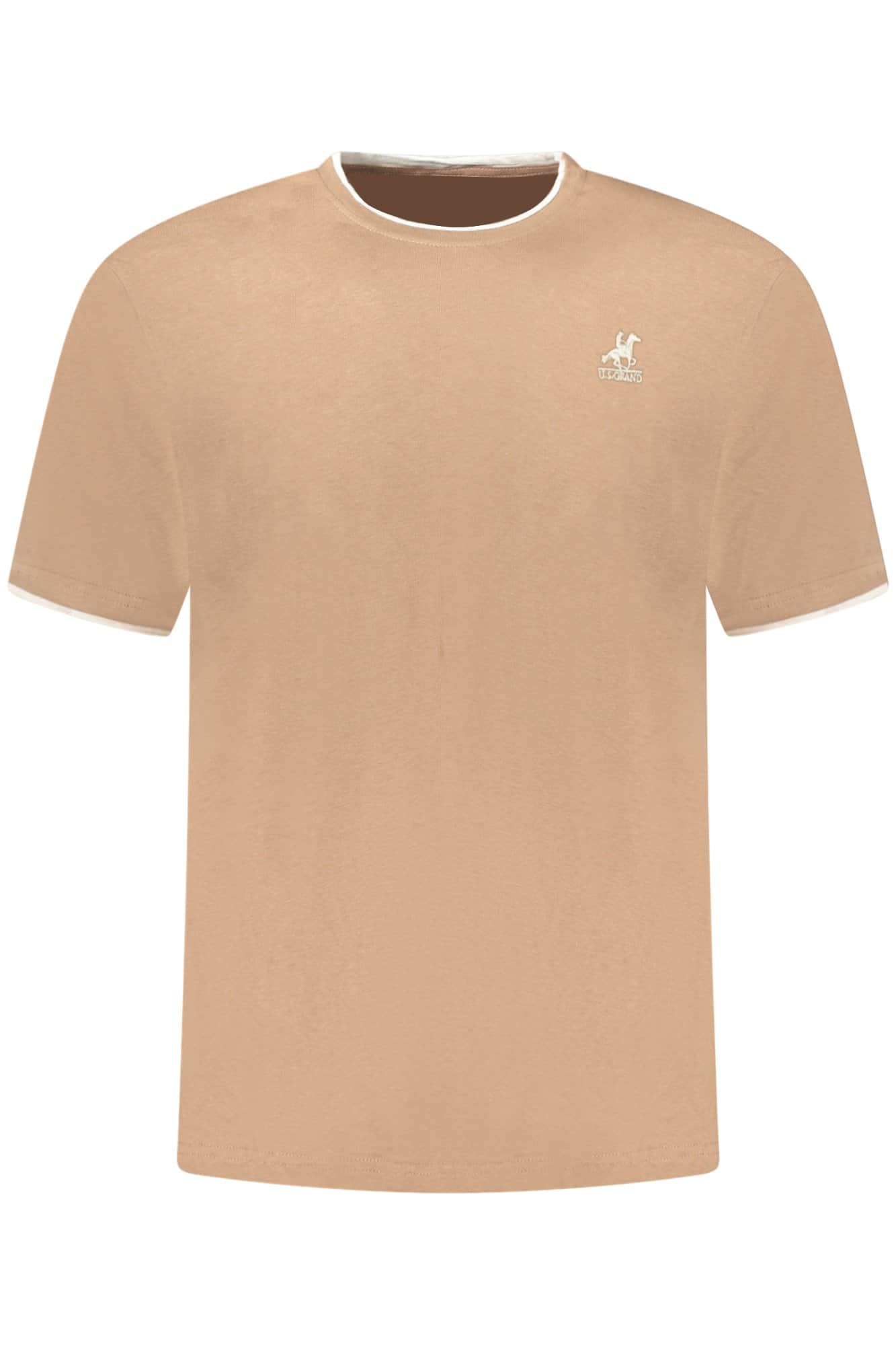 US GRAND MEN'S SHORT-SLEEVED GREEN T-SHIRT