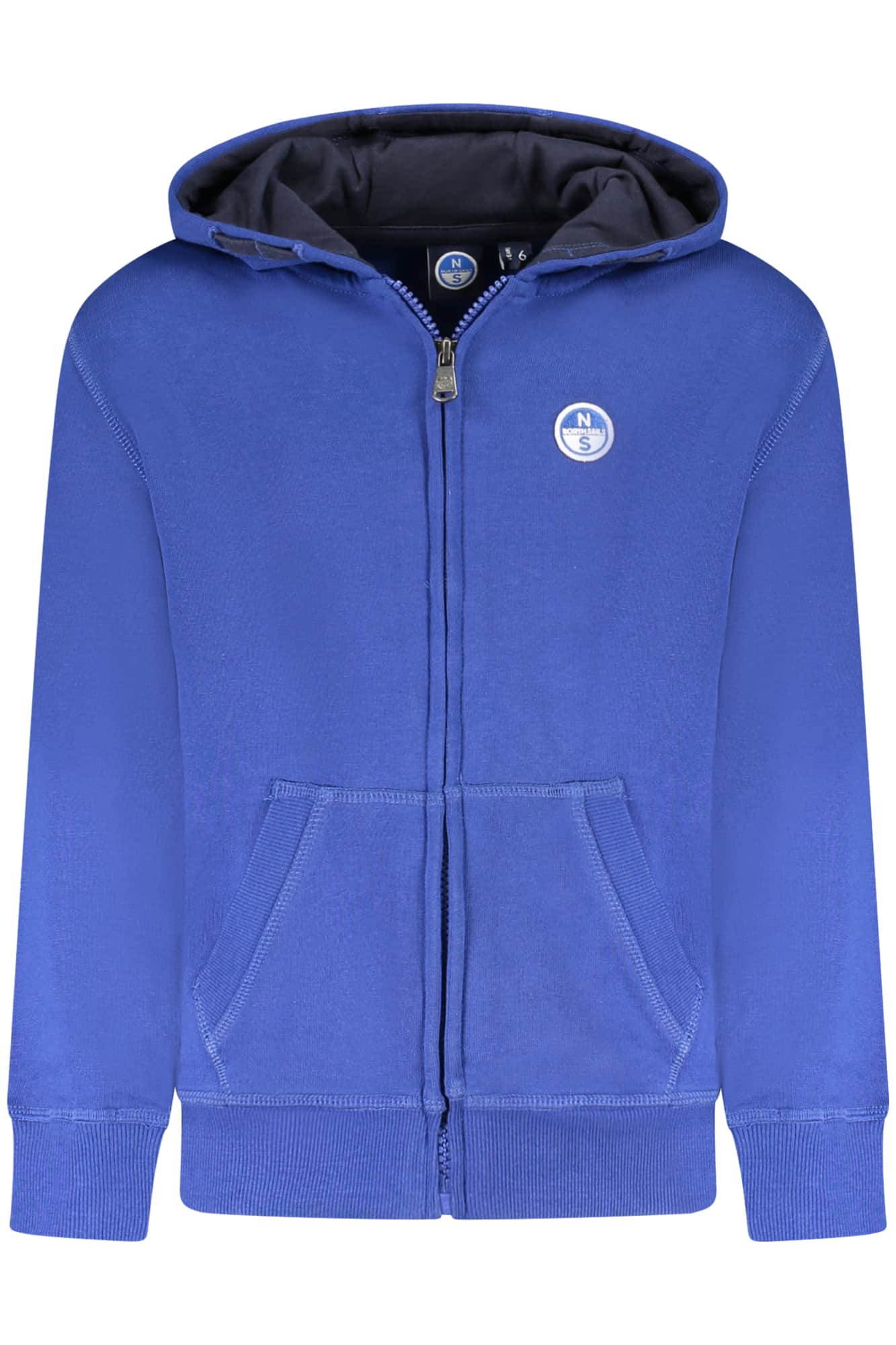 NORTH SAILS KIDS' ZIP-UP SWEATSHIRT BLUE