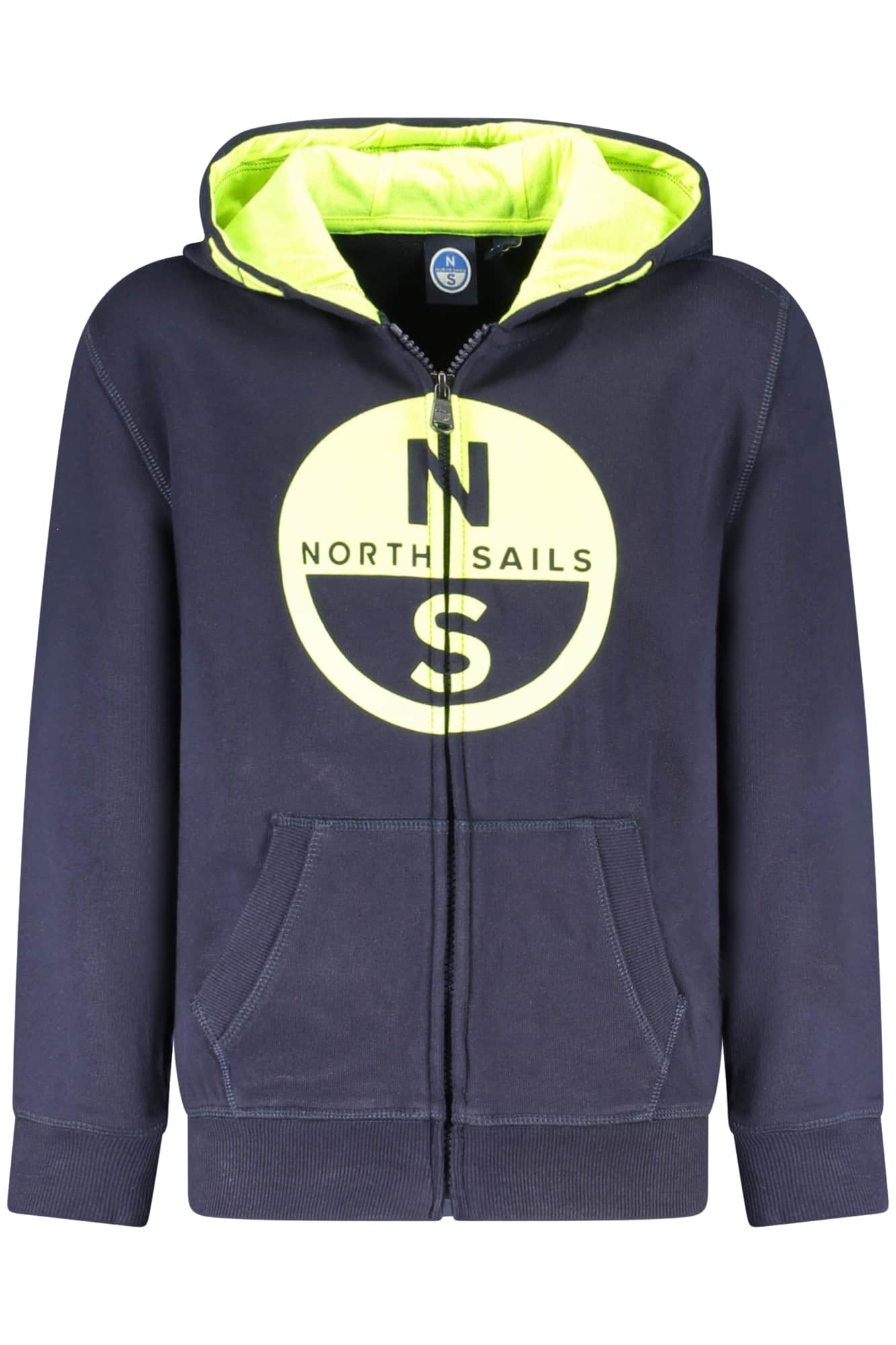 NORTH SAILS KIDS' ZIP-UP SWEATSHIRT BLUE