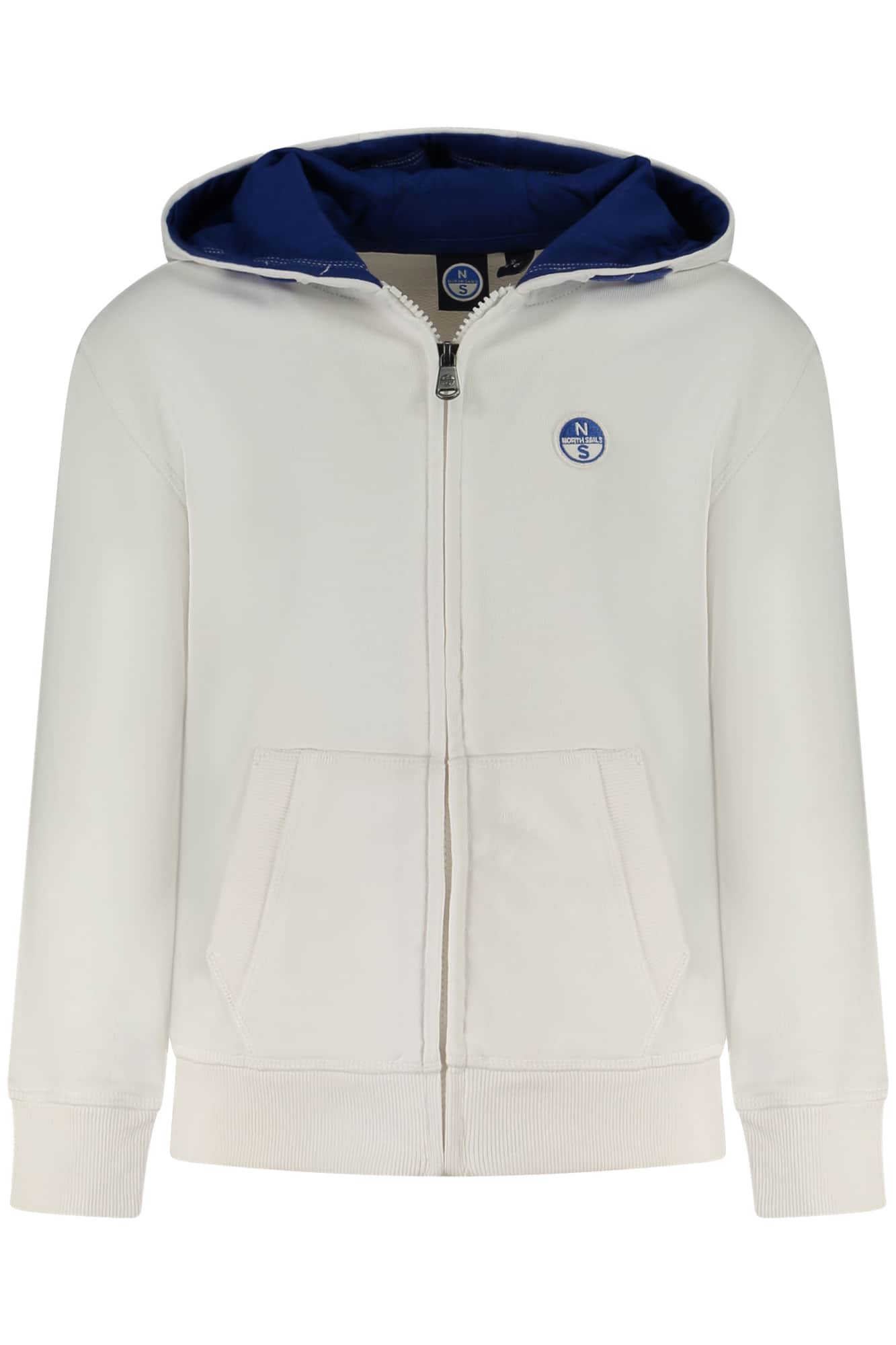 NORTH SAILS KIDS' ZIP-UP SWEATSHIRT BLUE