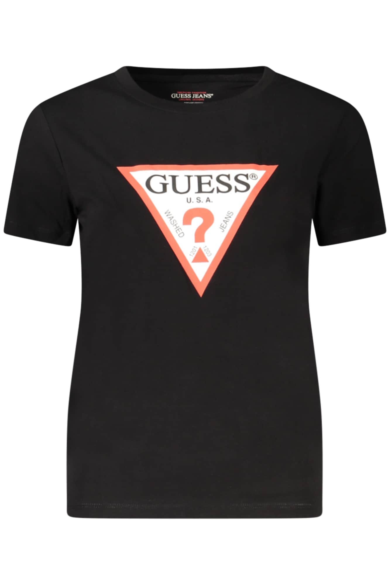 Guess Jeans korte mouw t-shirt dames zwart