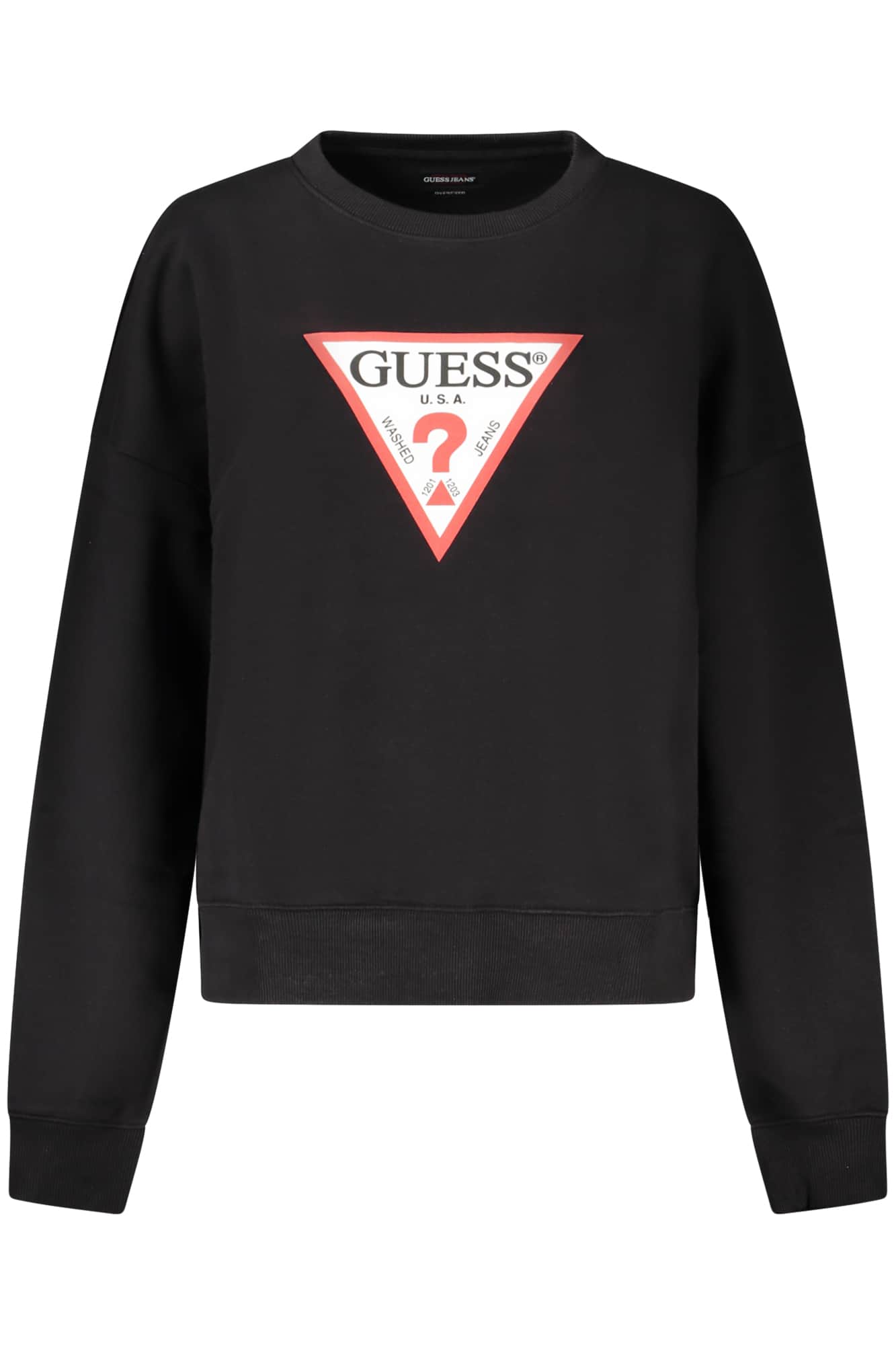Guess Jeans sweater zonder rits dames wit