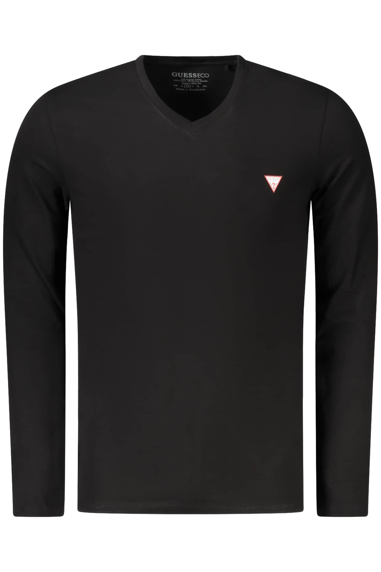 GUESS JEANS LONG SLEEVE T-SHIRT MEN BLUE