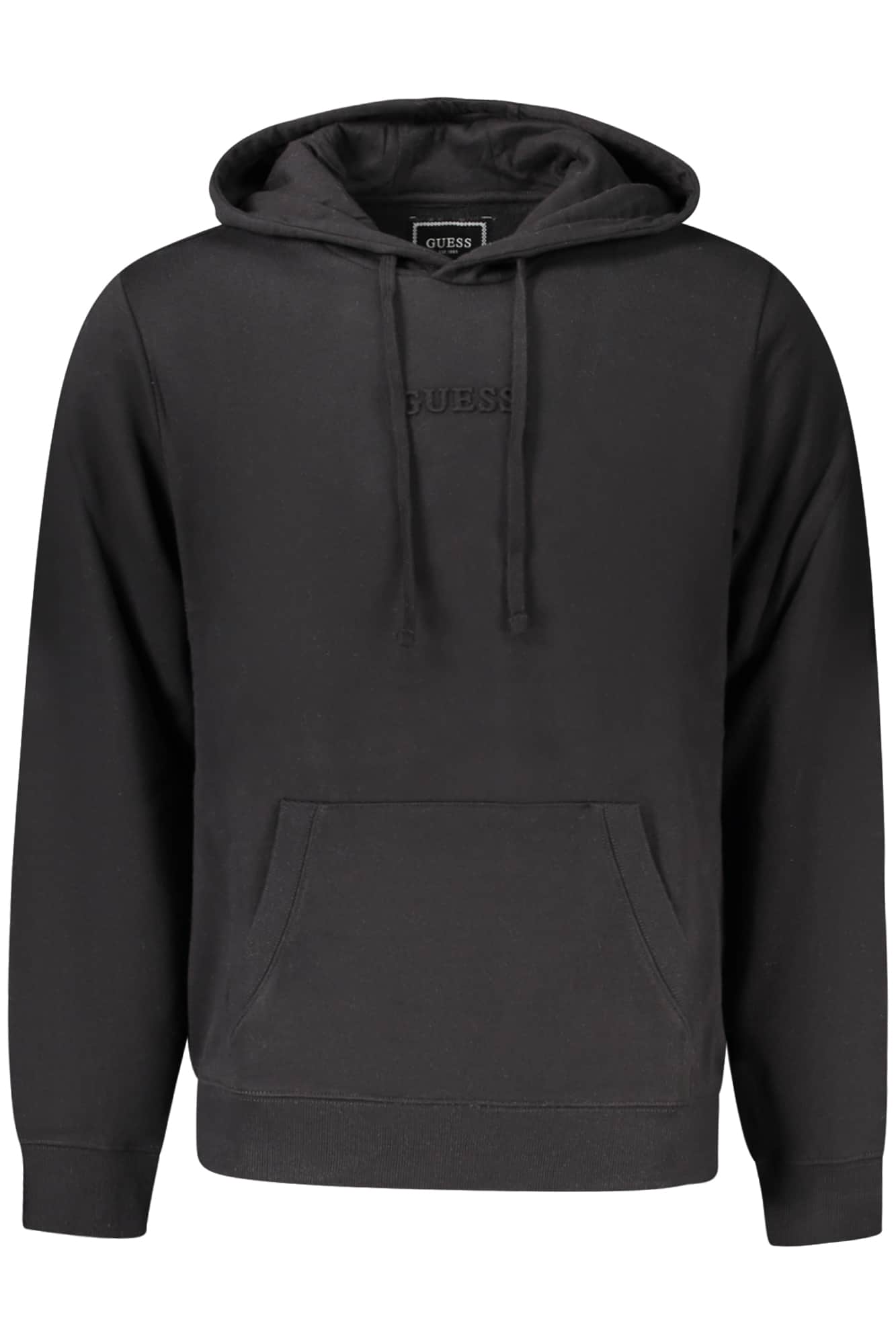 GUESS JEANS SWEATSHIRT WITHOUT ZIP MEN BLACK