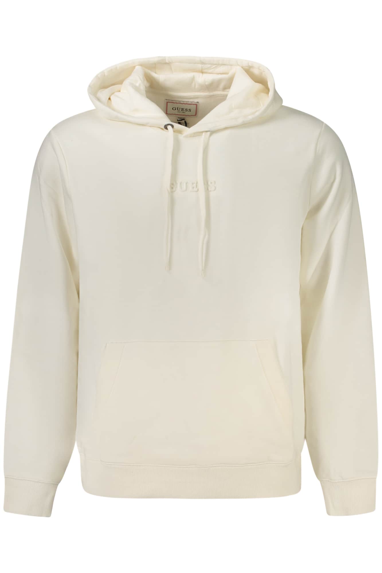 GUESS JEANS SWEATSHIRT WITHOUT ZIP MEN WHITE