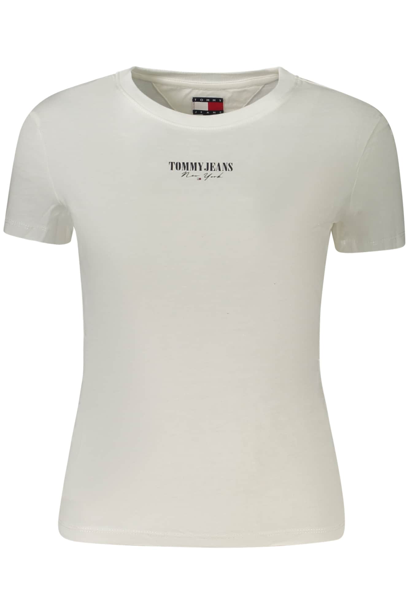 TOMMY HILFIGER DAMES KORTE MOUW T-SHIRT WIT