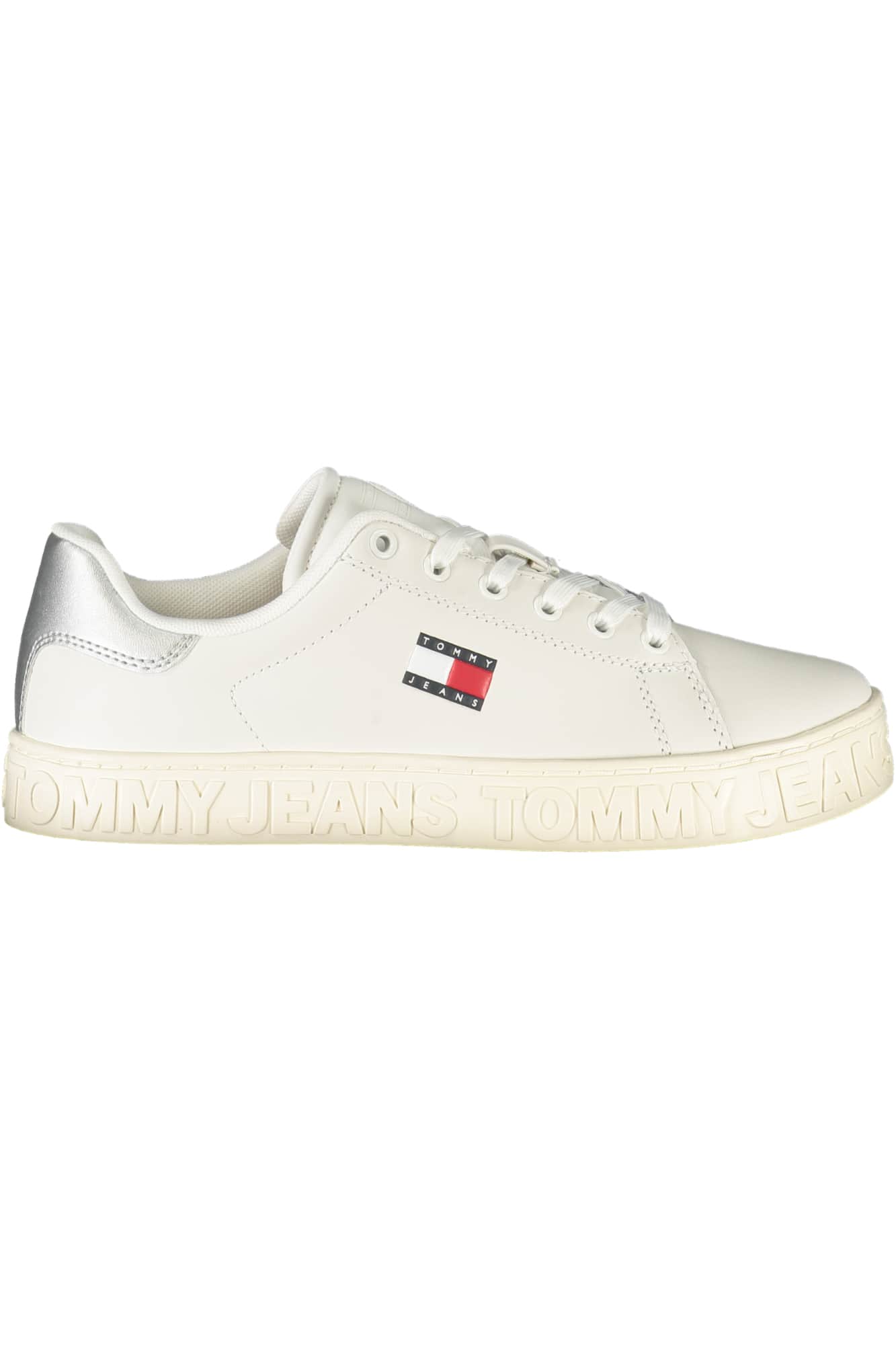 TOMMY HILFIGER WOMEN'S WHITE SPORTS SHOES