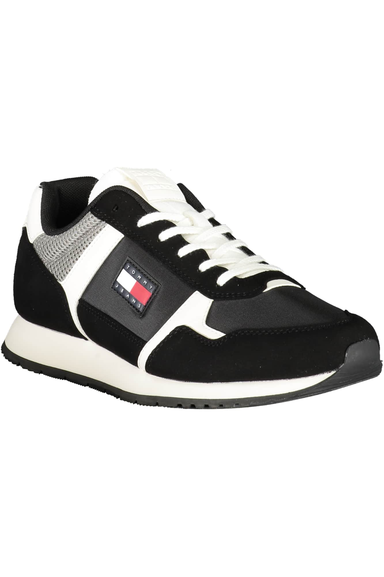 TOMMY HILFIGER MEN'S BLACK SPORTS SHOES