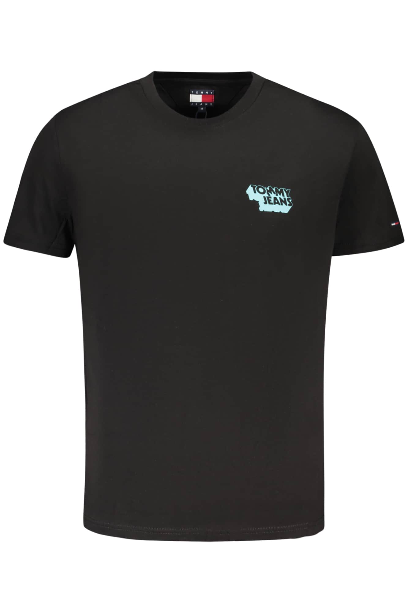 TOMMY HILFIGER MEN'S SHORT-SLEEVE T-SHIRT BLACK