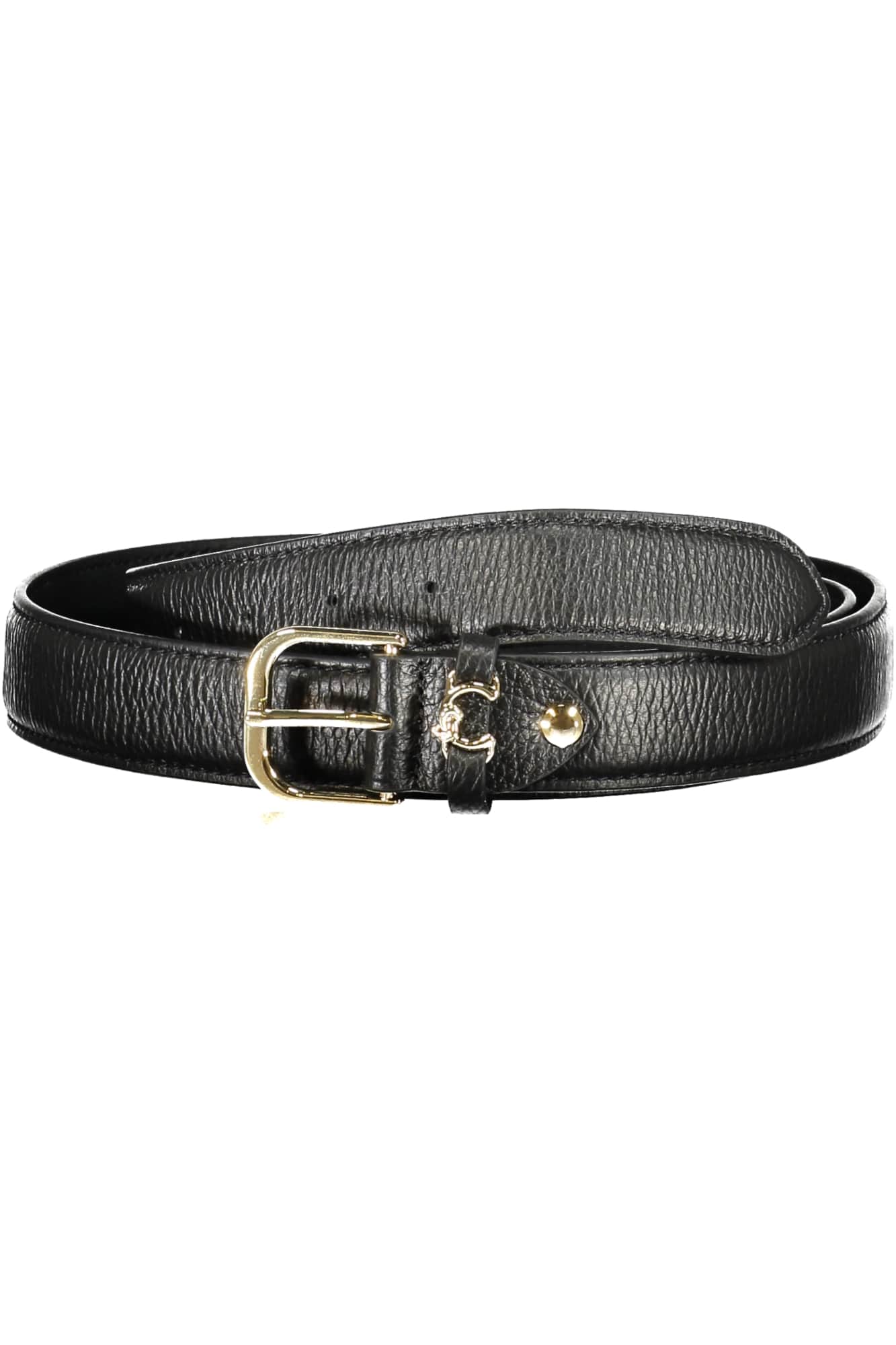 Coccinelle dames zwart leer riem