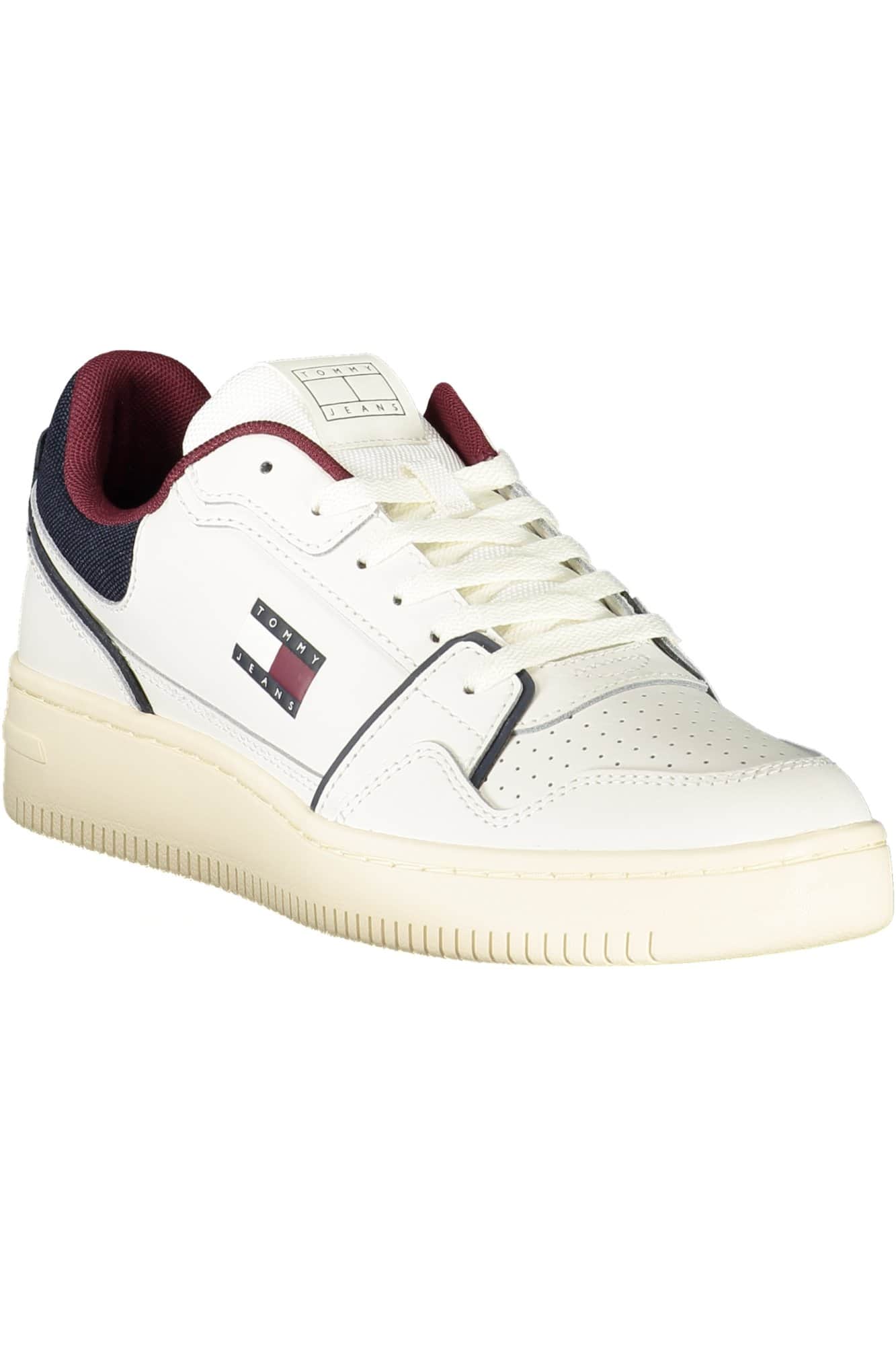 TOMMY HILFIGER MEN'S WHITE SPORTS SHOES