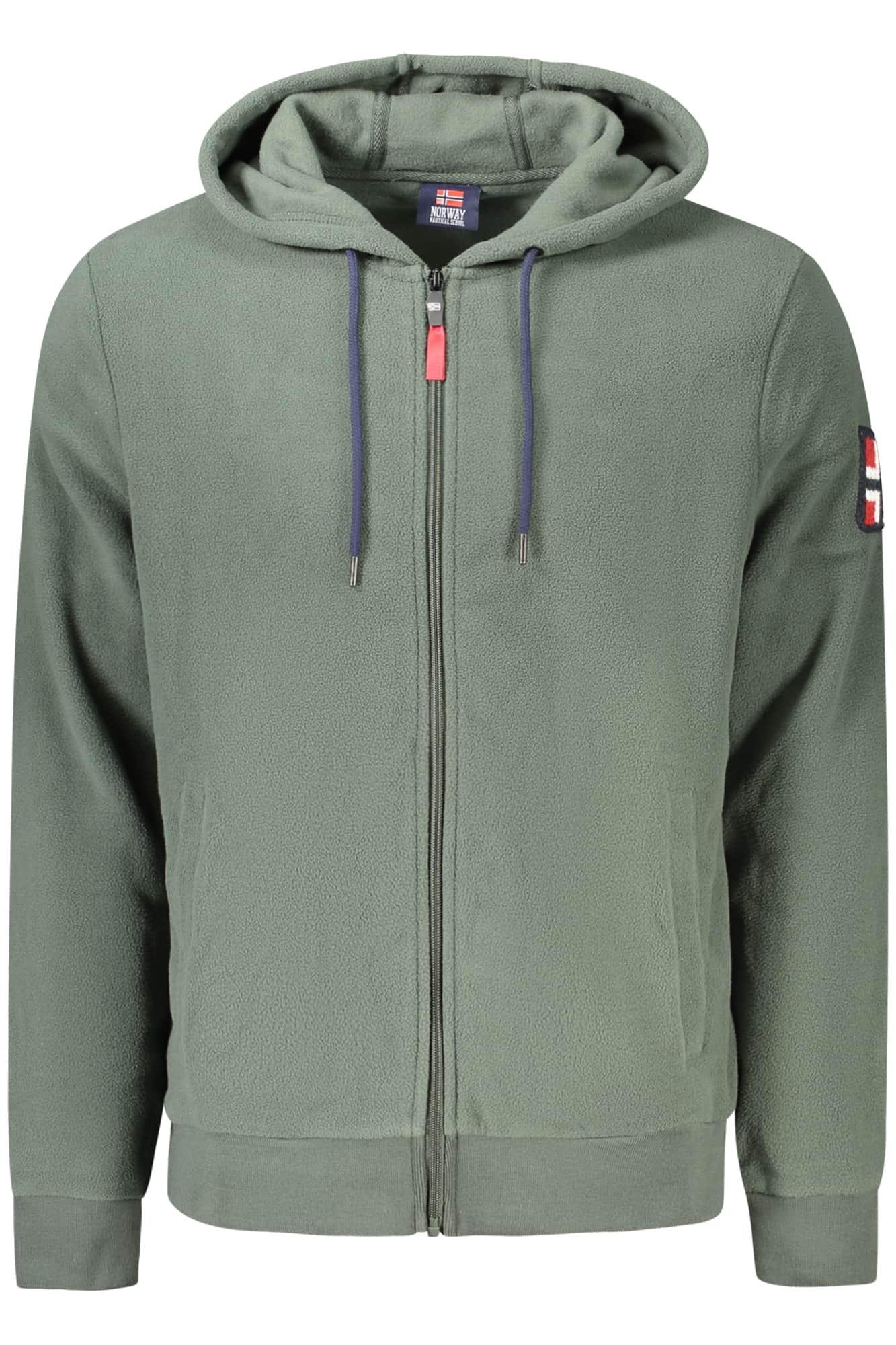 NORWAY 1963 MEN'S GREEN ZIP-UP SWEATSHIRT