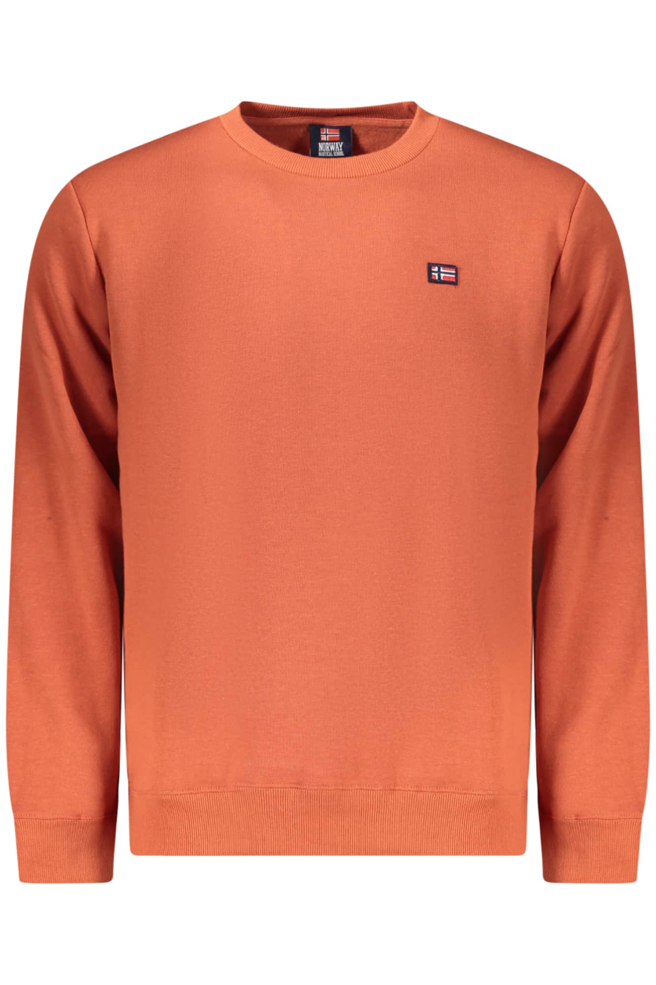 Norway 1963 heren oranje met rits sweater