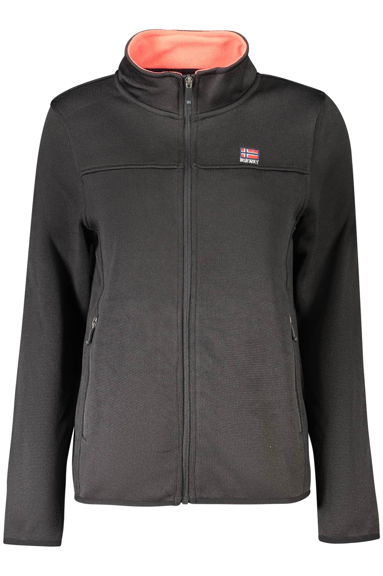 NORWAY 1963 WOMEN'S BLACK ZIP-UP SWEATSHIRT