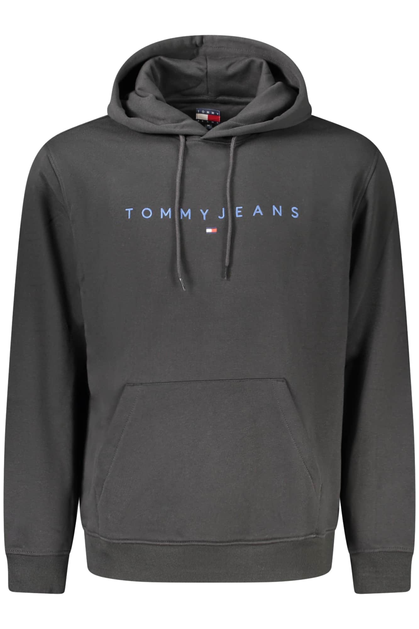 TOMMY HILFIGER MEN'S BLACK ZIP-UP SWEATSHIRT