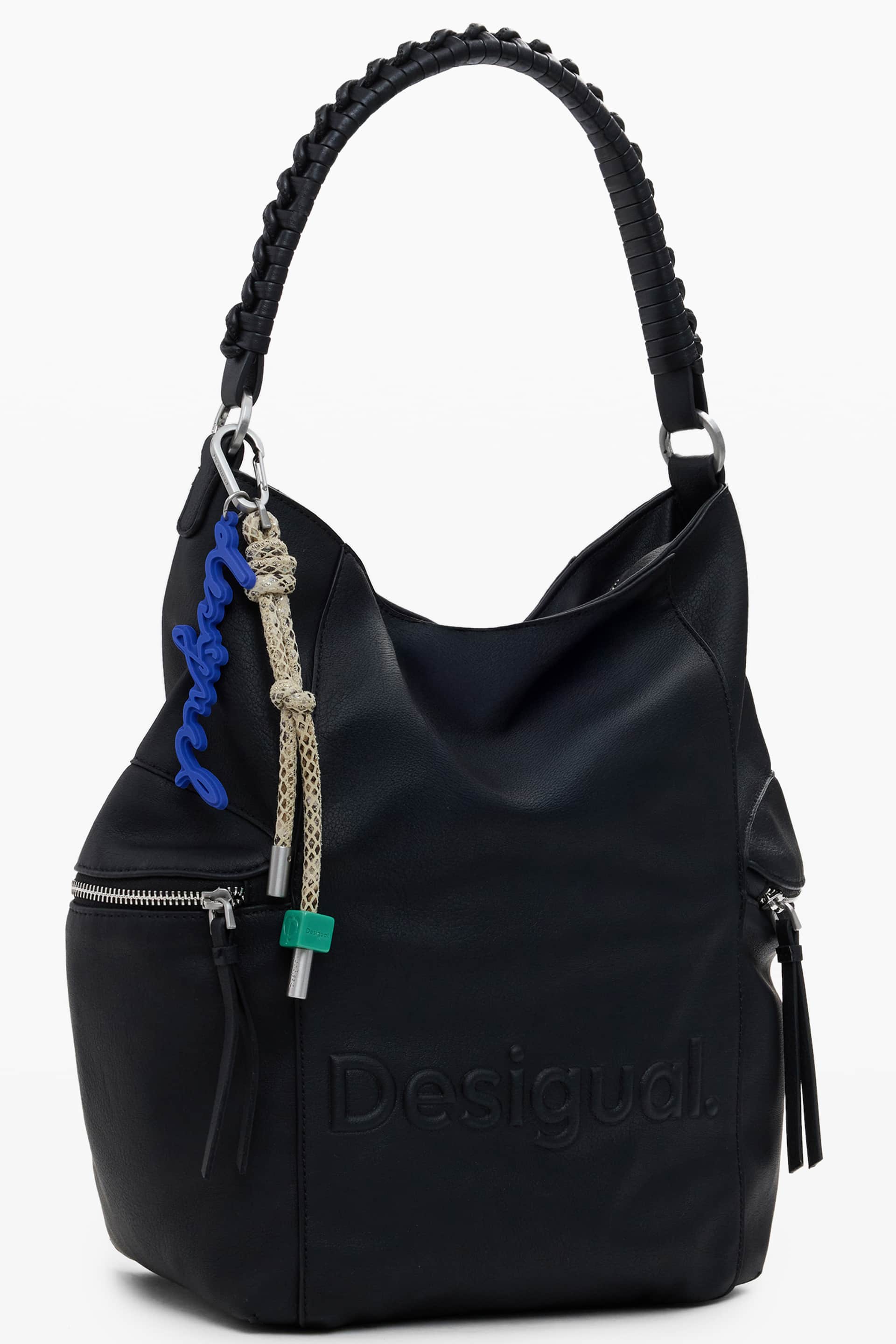 DESIGUAL DAMES ZWART RUGZAK