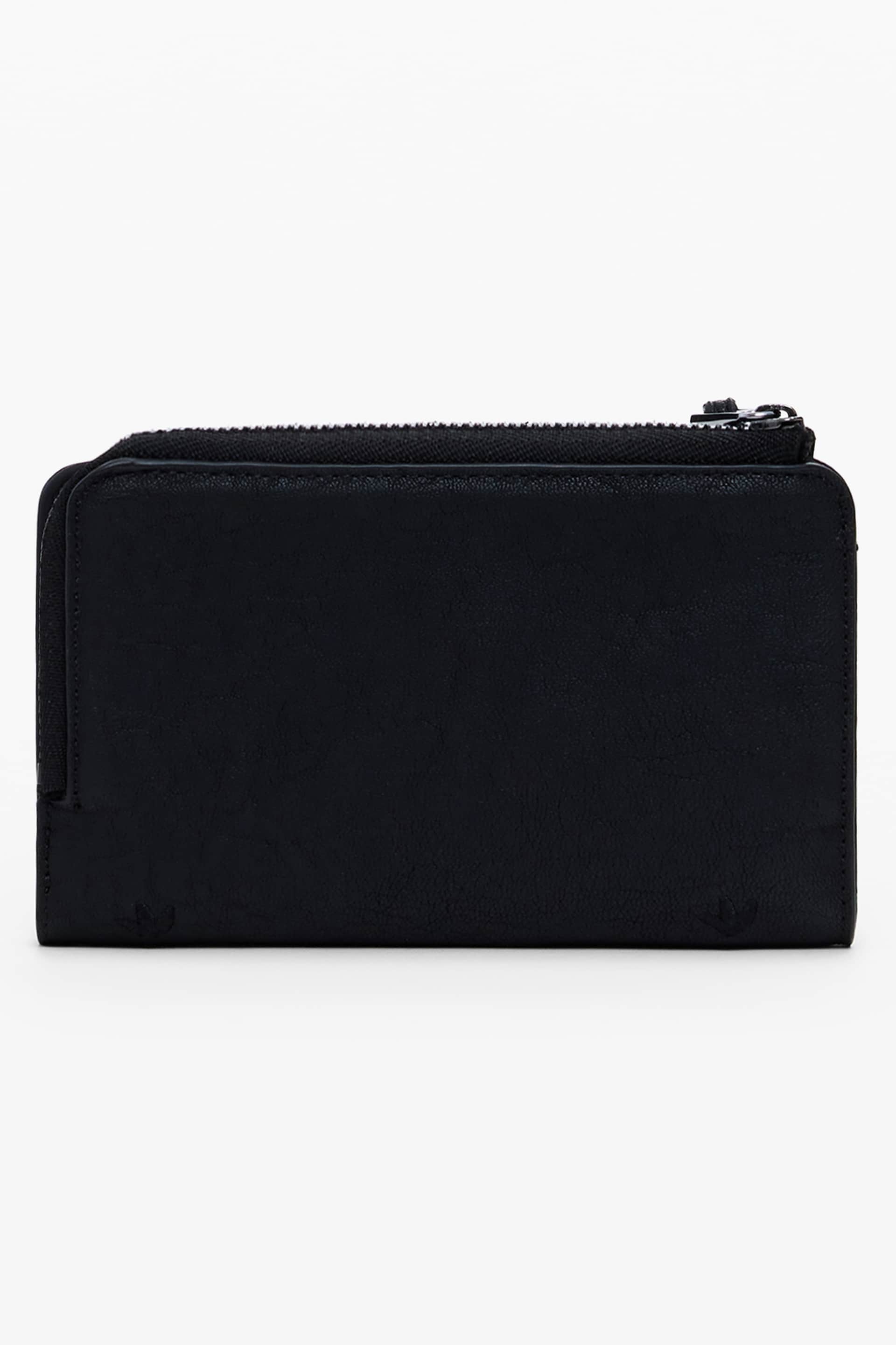 DESIGUAL WOMEN'S BLACK WALLET