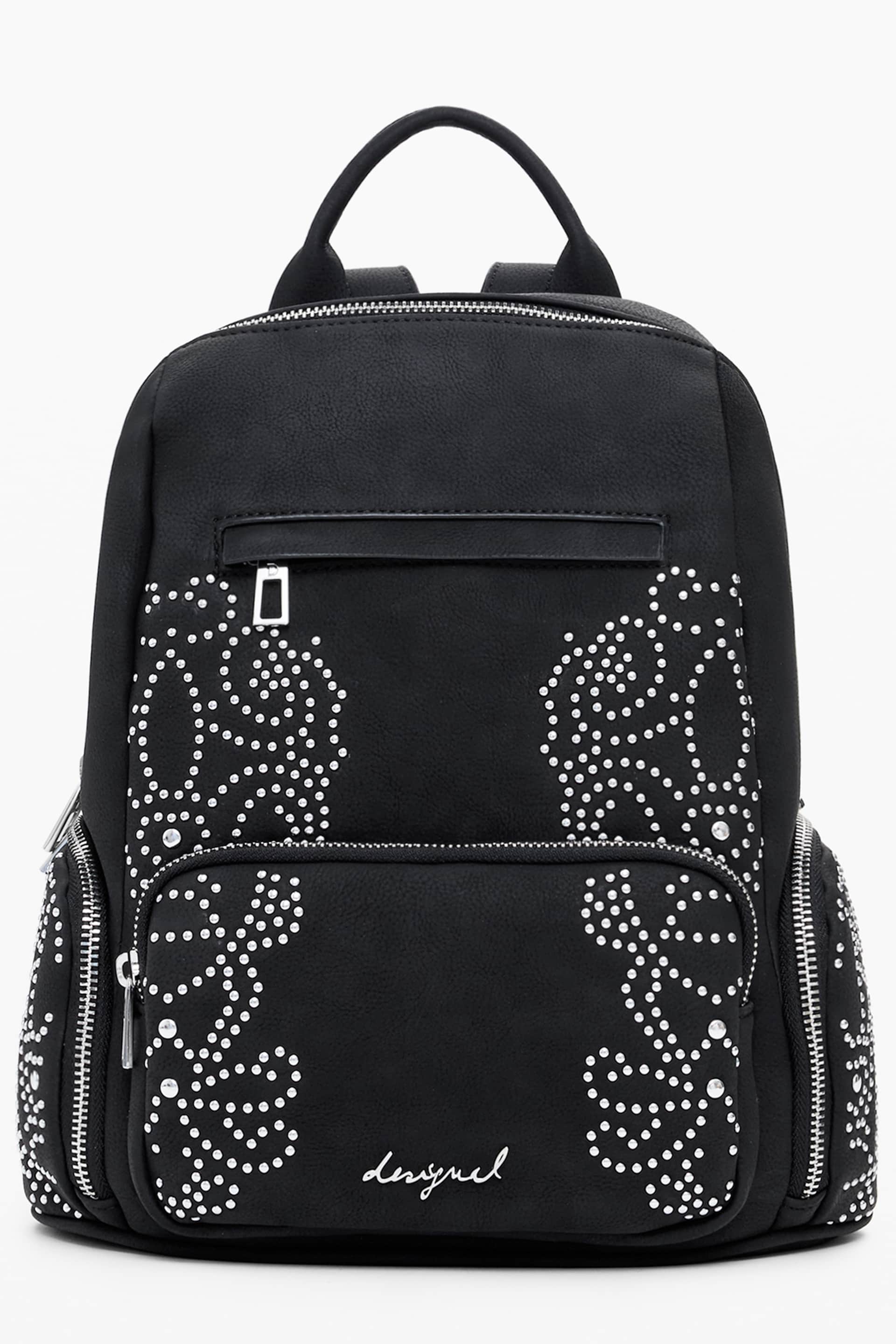 DESIGUAL DAMES ZWART RUGZAK
