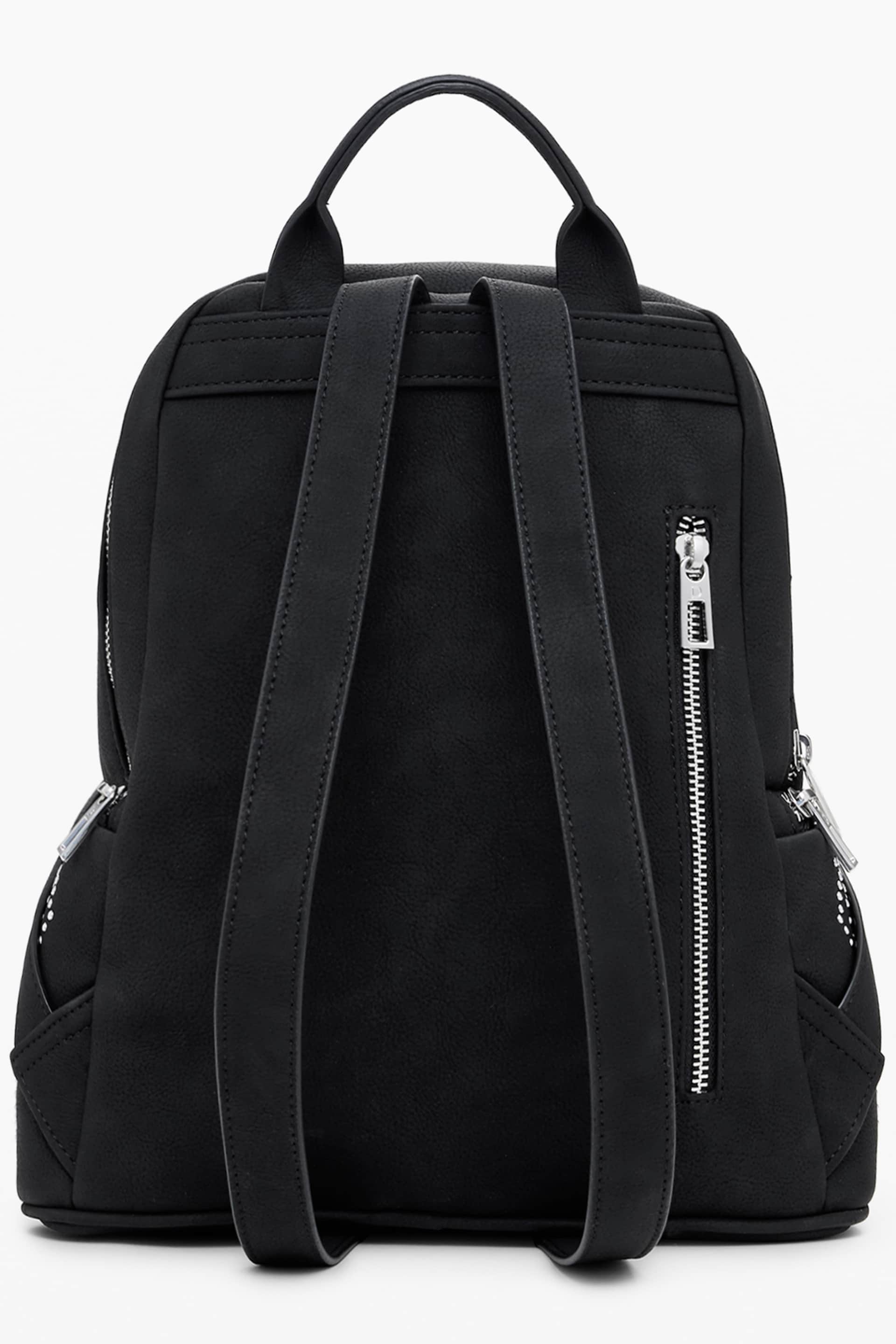 DESIGUAL DAMES ZWART RUGZAK