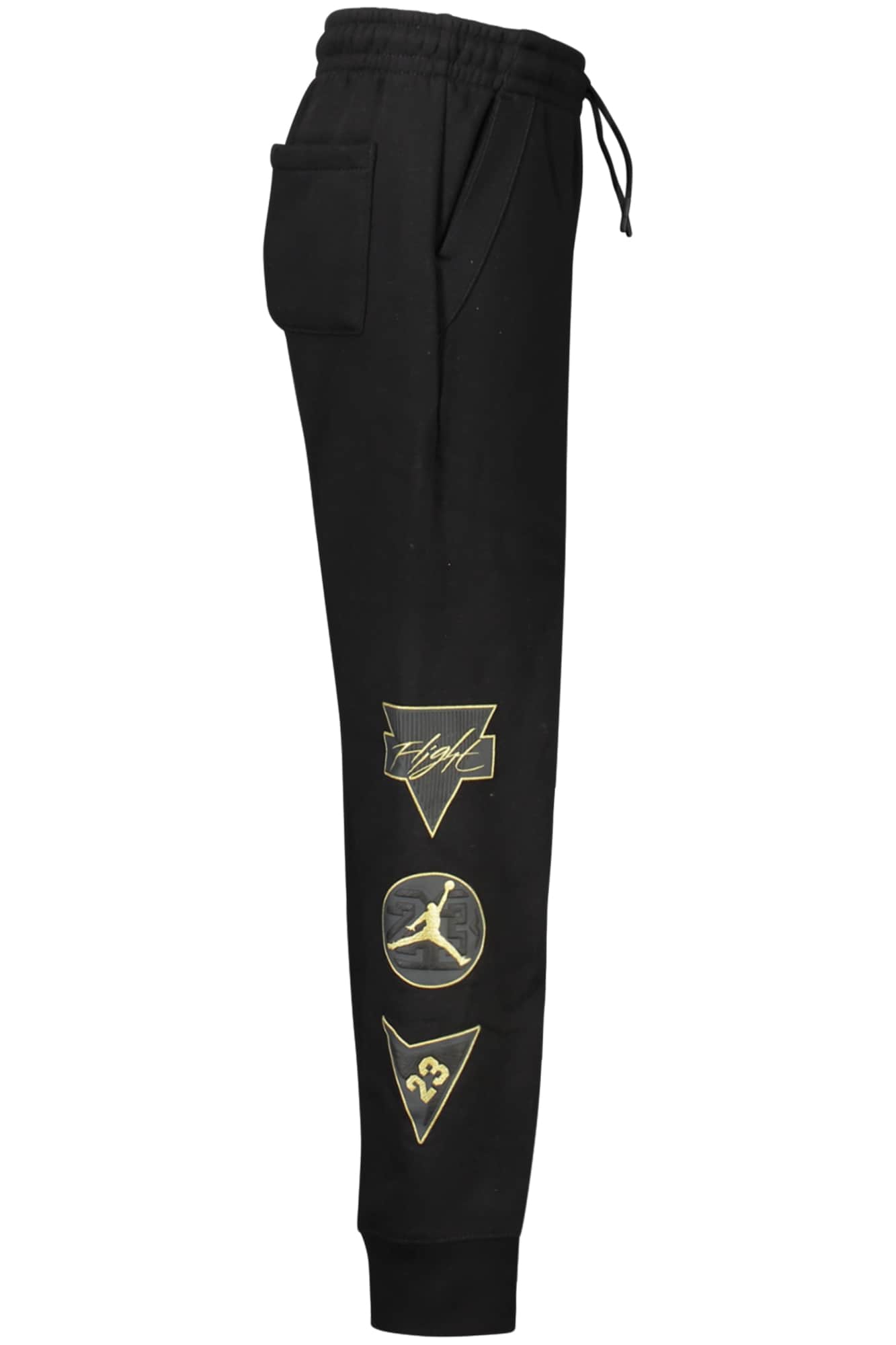 JORDAN MEN'S BLACK LONG TRACKSUIT PANTS