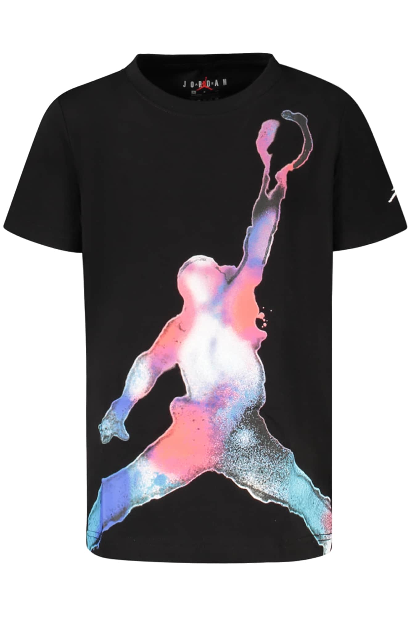JORDAN SHORT-SLEEVED T-SHIRT FOR KIDS, BLACK