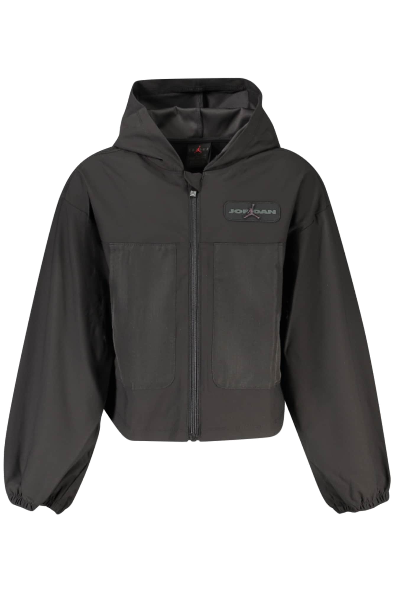 JORDAN JACKET FOR GIRLS, BLACK
