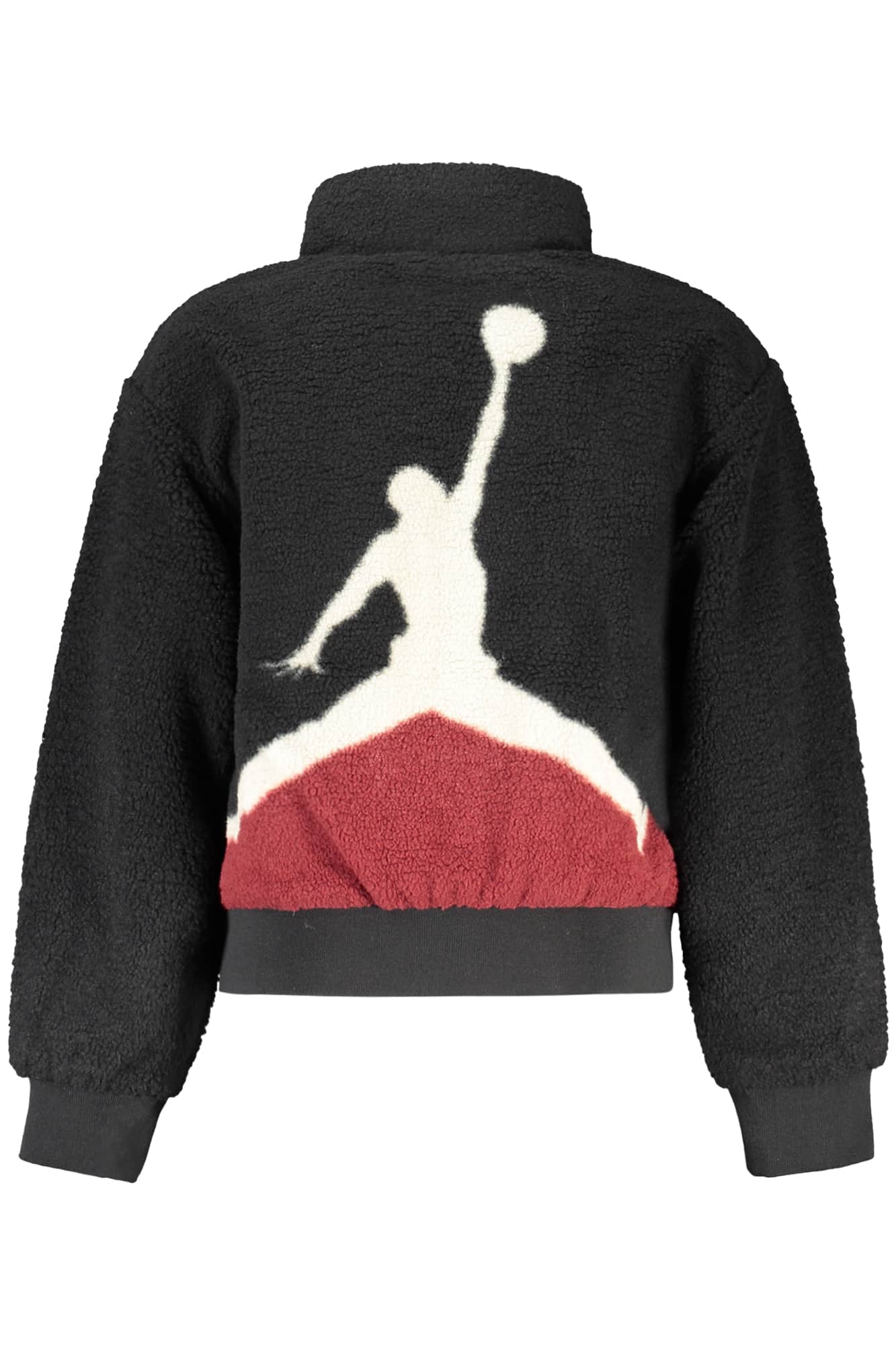 JORDAN WOMEN'S BLACK ZIP-UP SWEATSHIRT