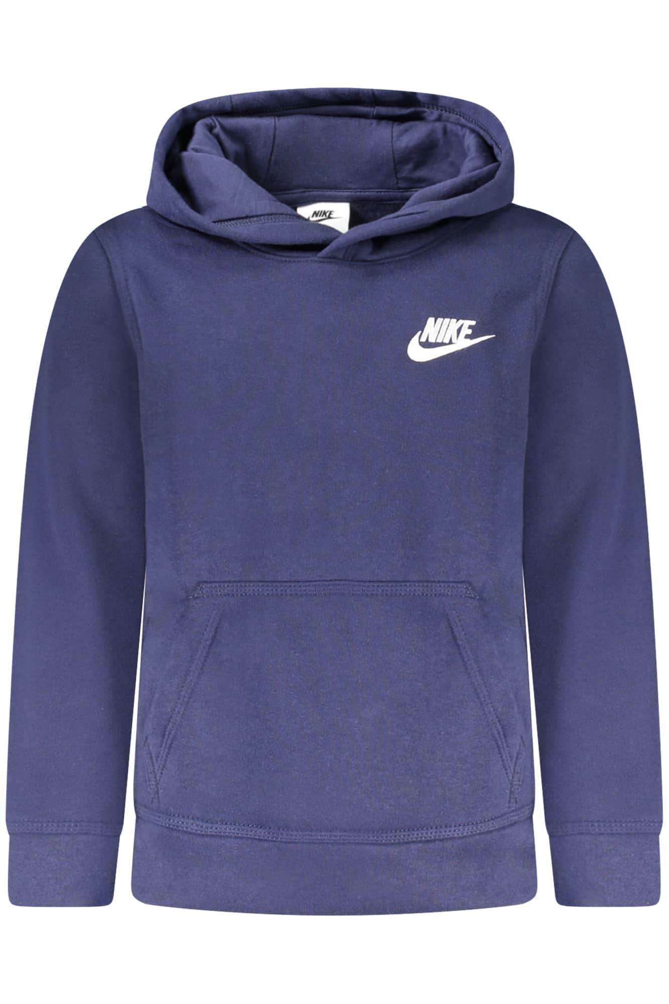 NIKE KIDS' BLUE ZIP-UP SWEATSHIRT
