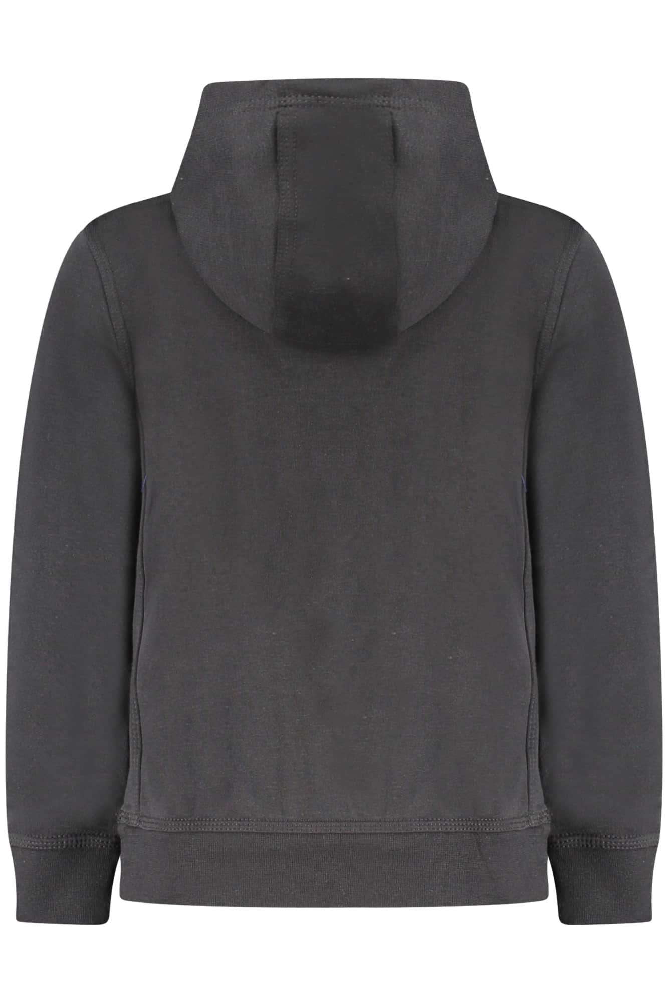 NIKE KIDS' BLACK ZIP-UP SWEATSHIRT