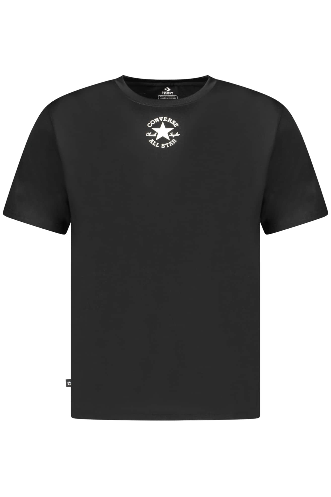 Converse Kids' Short-Sleeved T-Shirt, Black