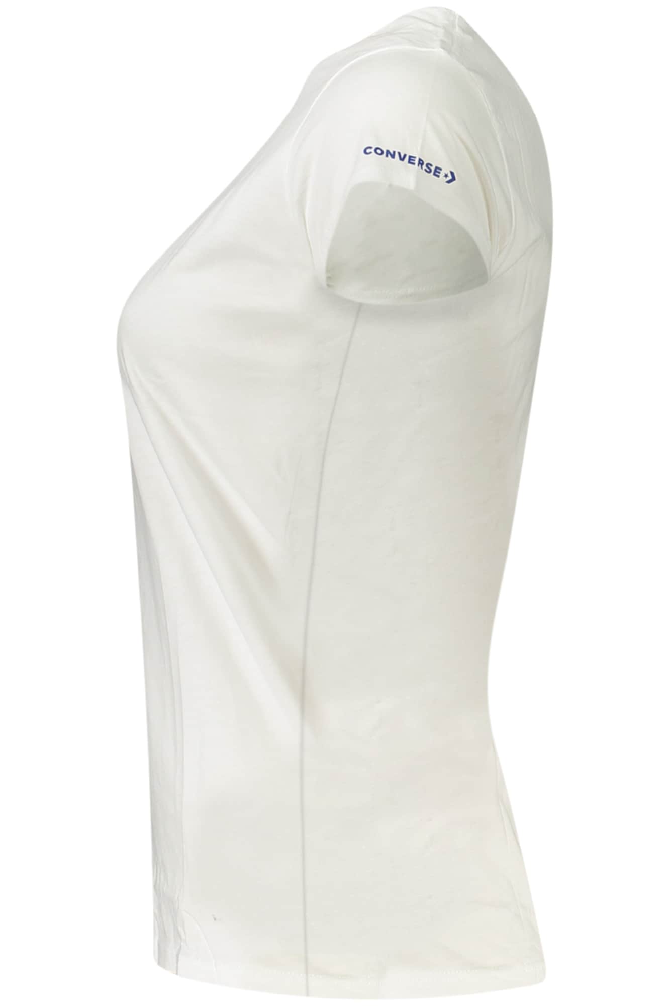 Converse Girls' Short-Sleeved T-SHIRT, White