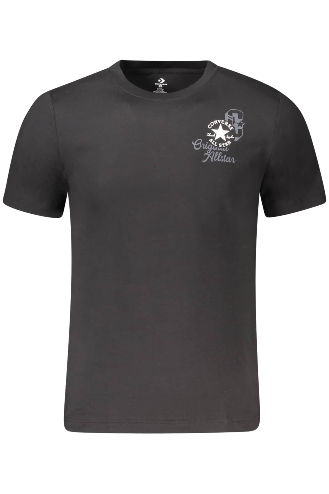 Converse Kids' Short-Sleeved T-Shirt, Black