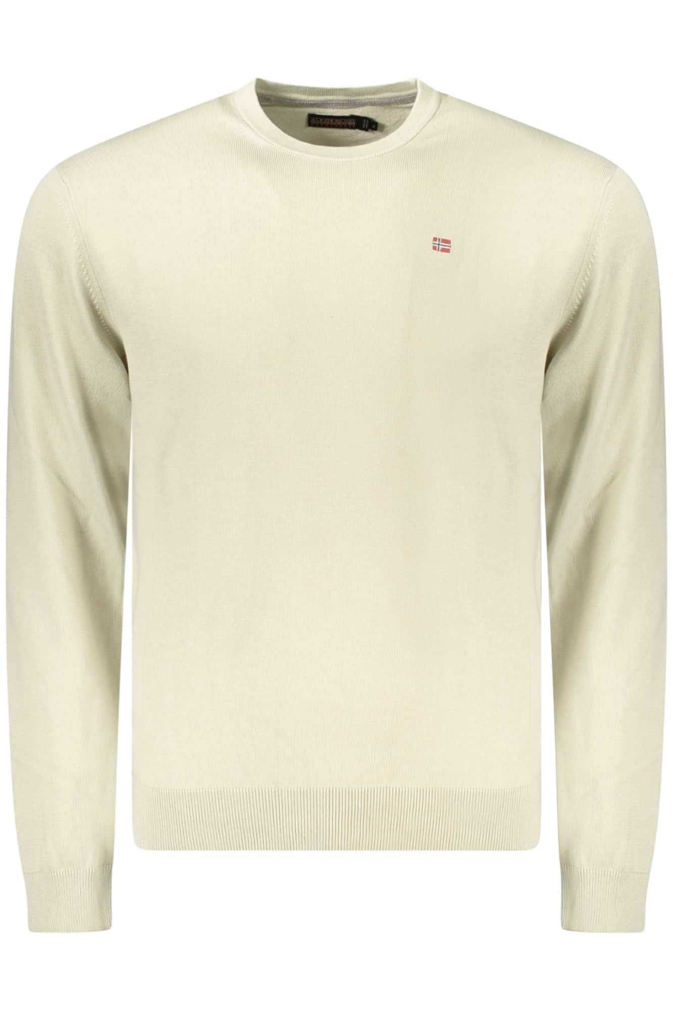 NAPAPIJRI MEN'S BEIGE SWEATER