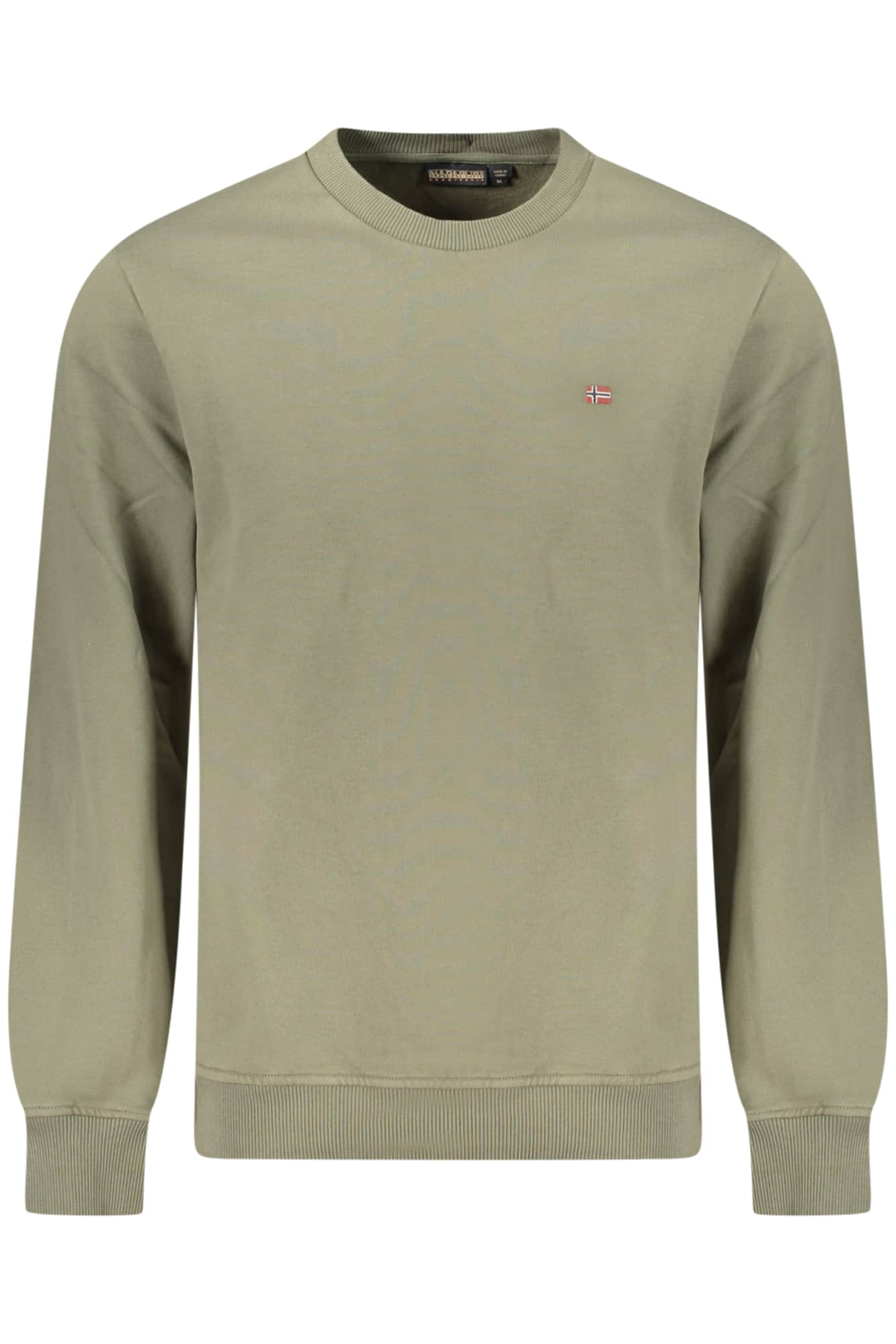 NAPAPIJRI MEN'S ZIP-UP SWEATSHIRT, GREEN