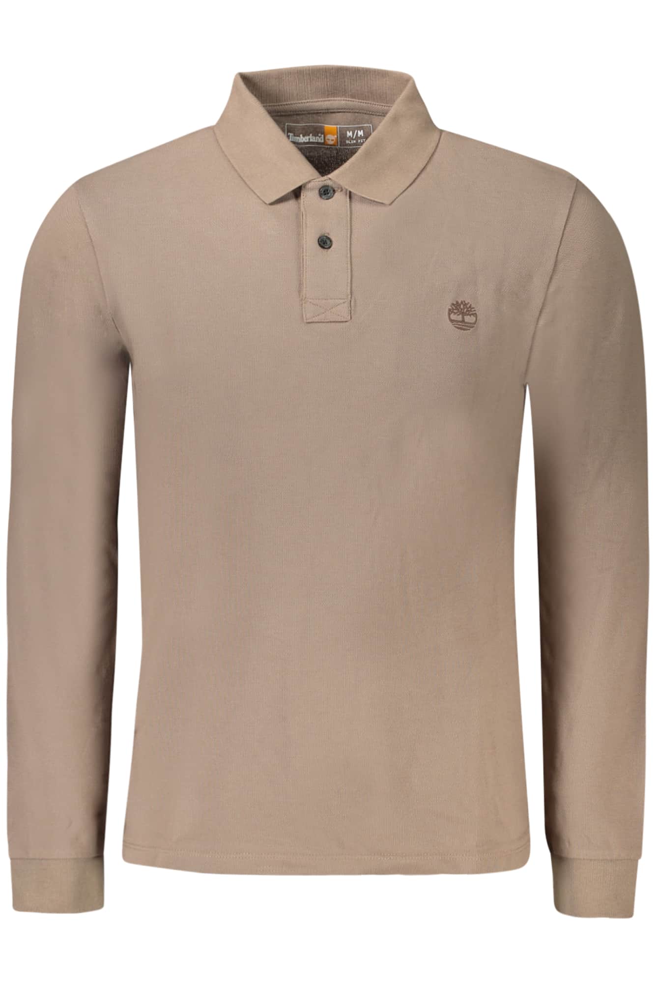 TIMBERLAND HEREN LANGE MOUW POLO, BRUIN
