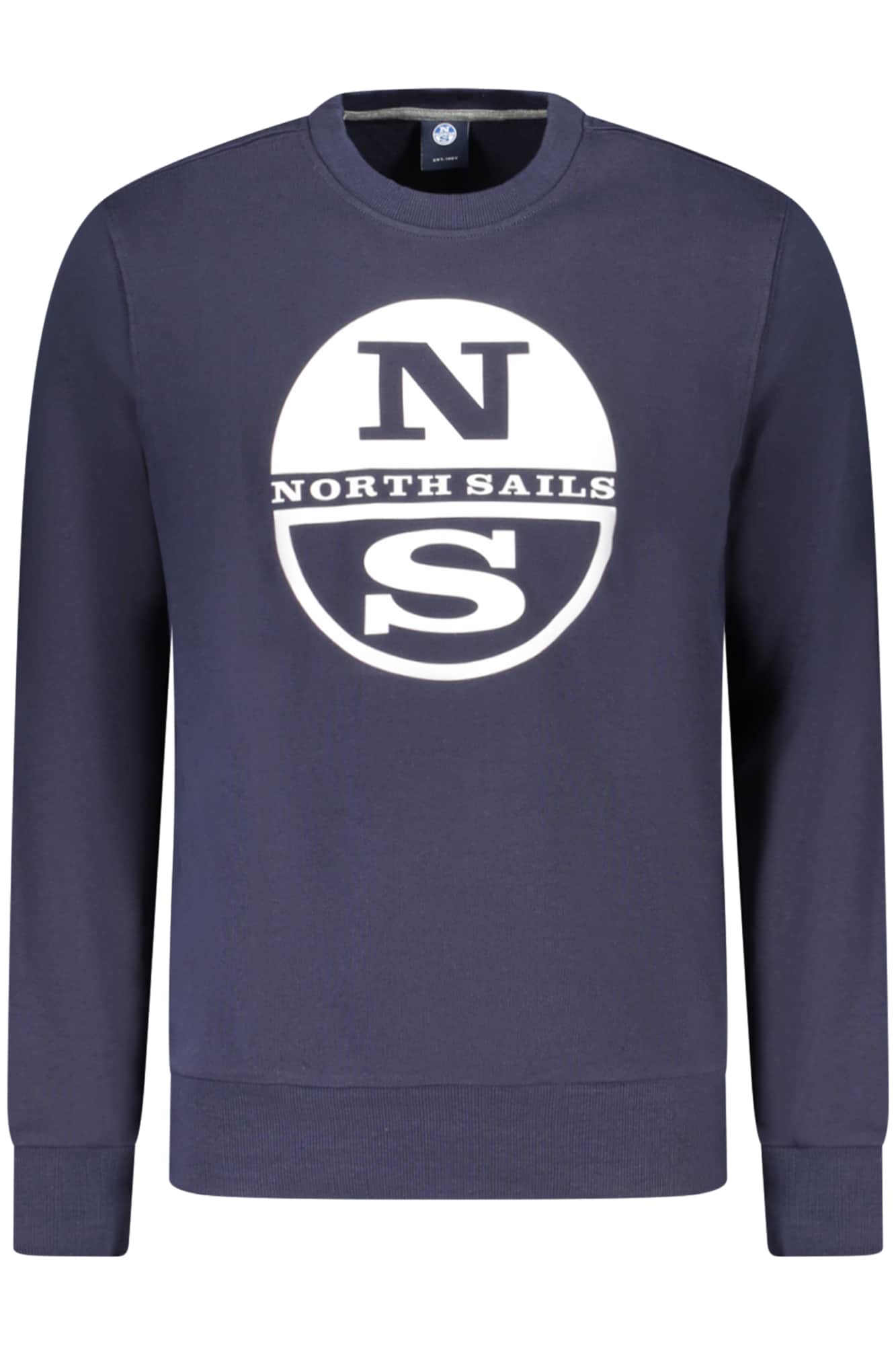 NORTH SAILS MEN'S BLUE ZIP-UP SWEATSHIRT