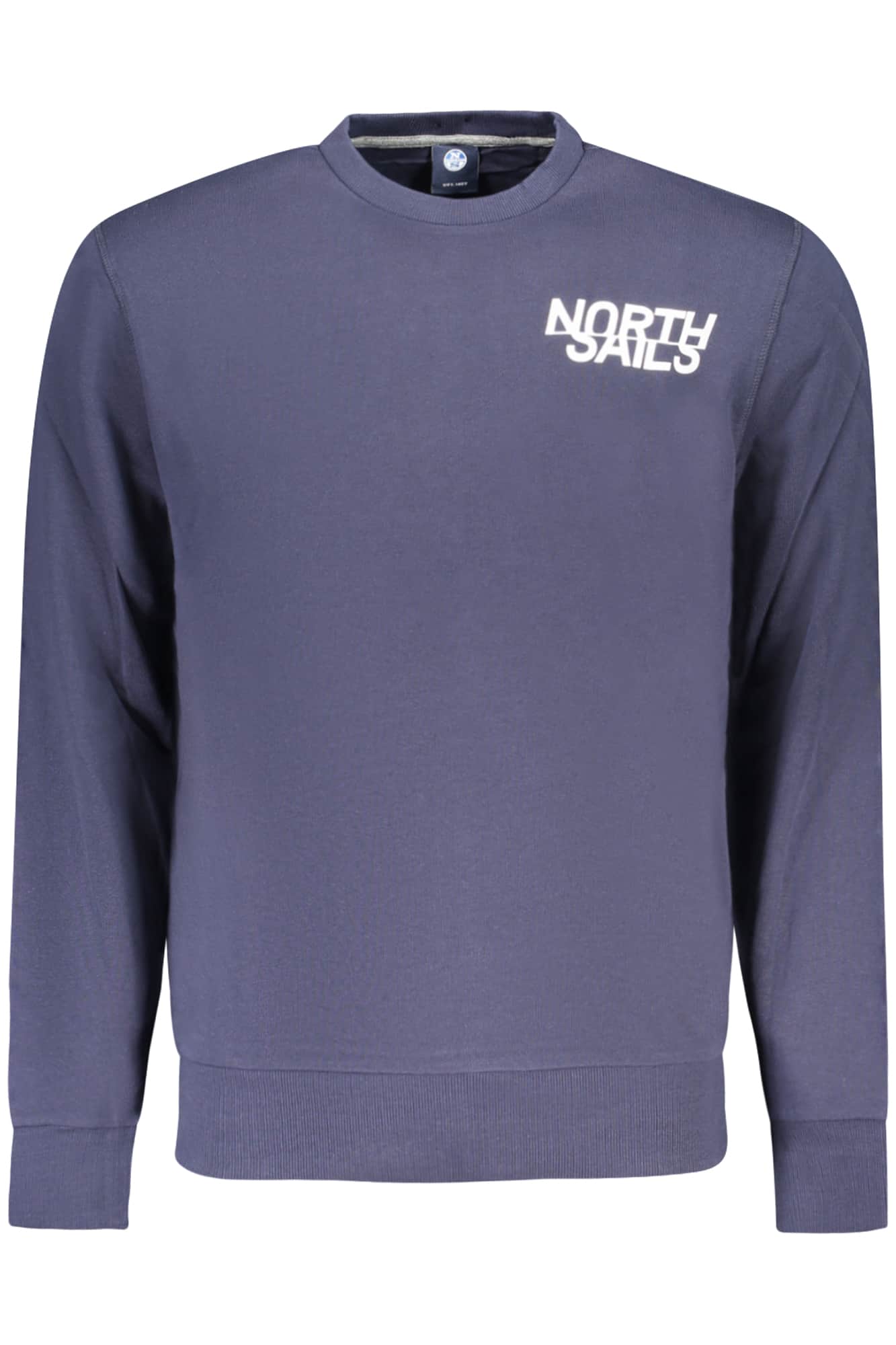NORTH SAILS MEN'S BLUE ZIP-UP SWEATSHIRT