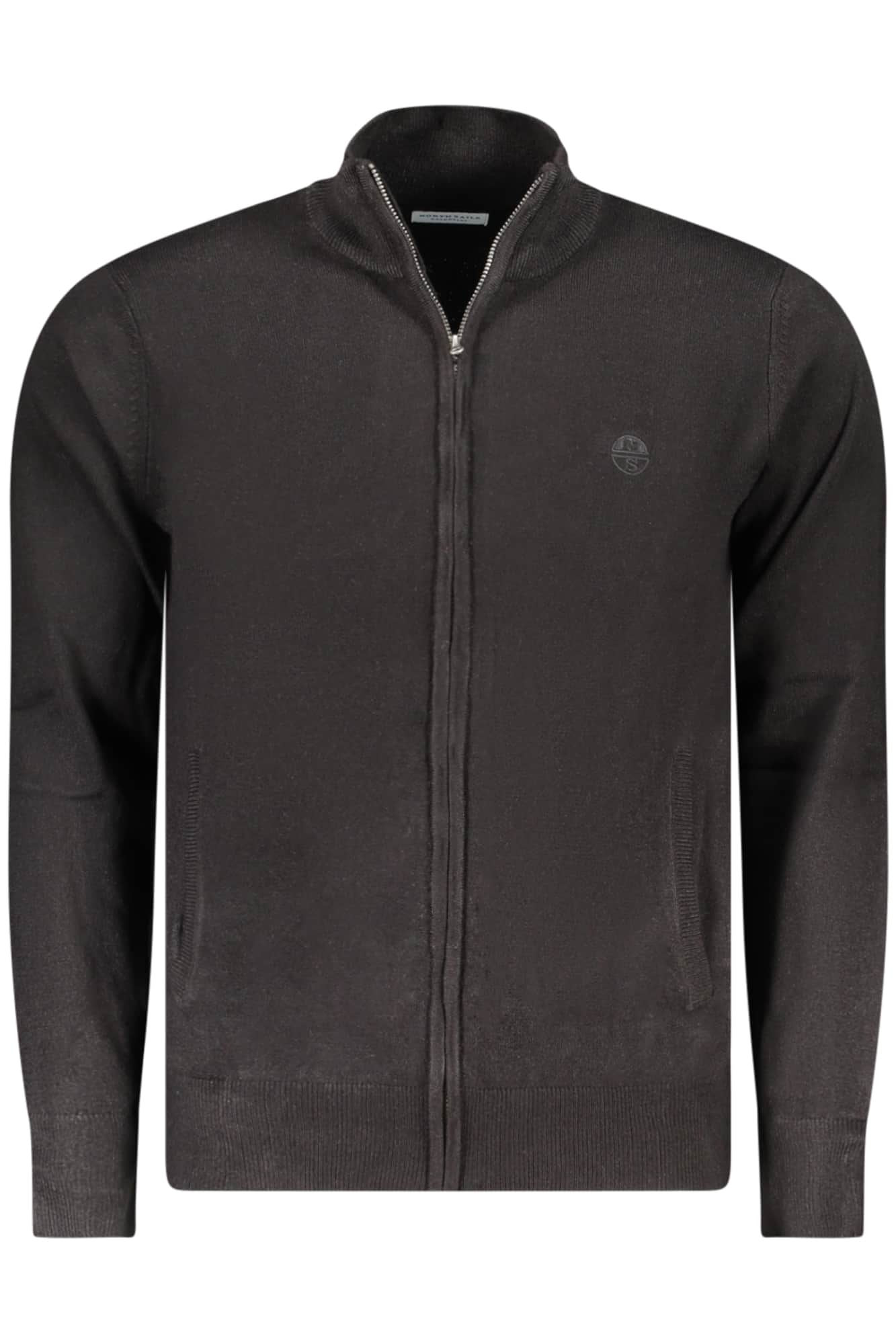 NORTH SAILS MEN'S BLACK CARDIGAN