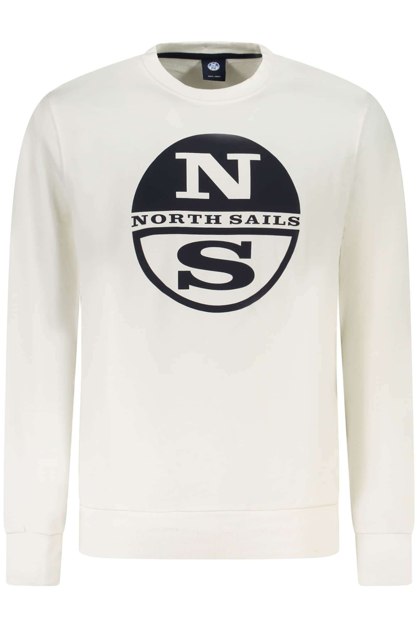 NORTH SAILS MEN'S ZIP-UP SWEATSHIRT WHITE