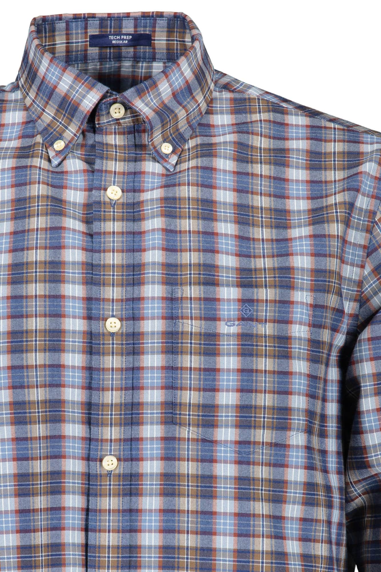 GANT MEN'S BLUE LONG SLEEVE SHIRT