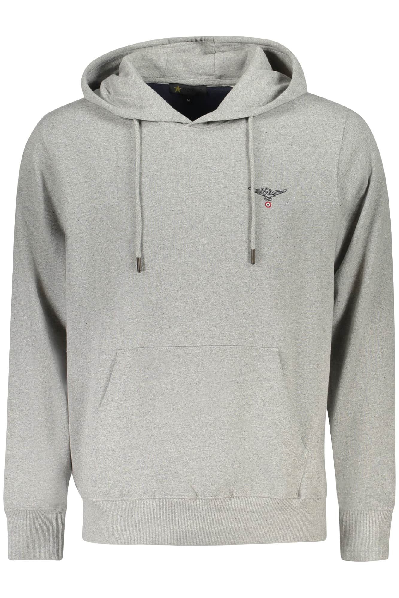 MILITARY ACADEMY MEN'S GRAY ZIP-UP SWEATSHIRT