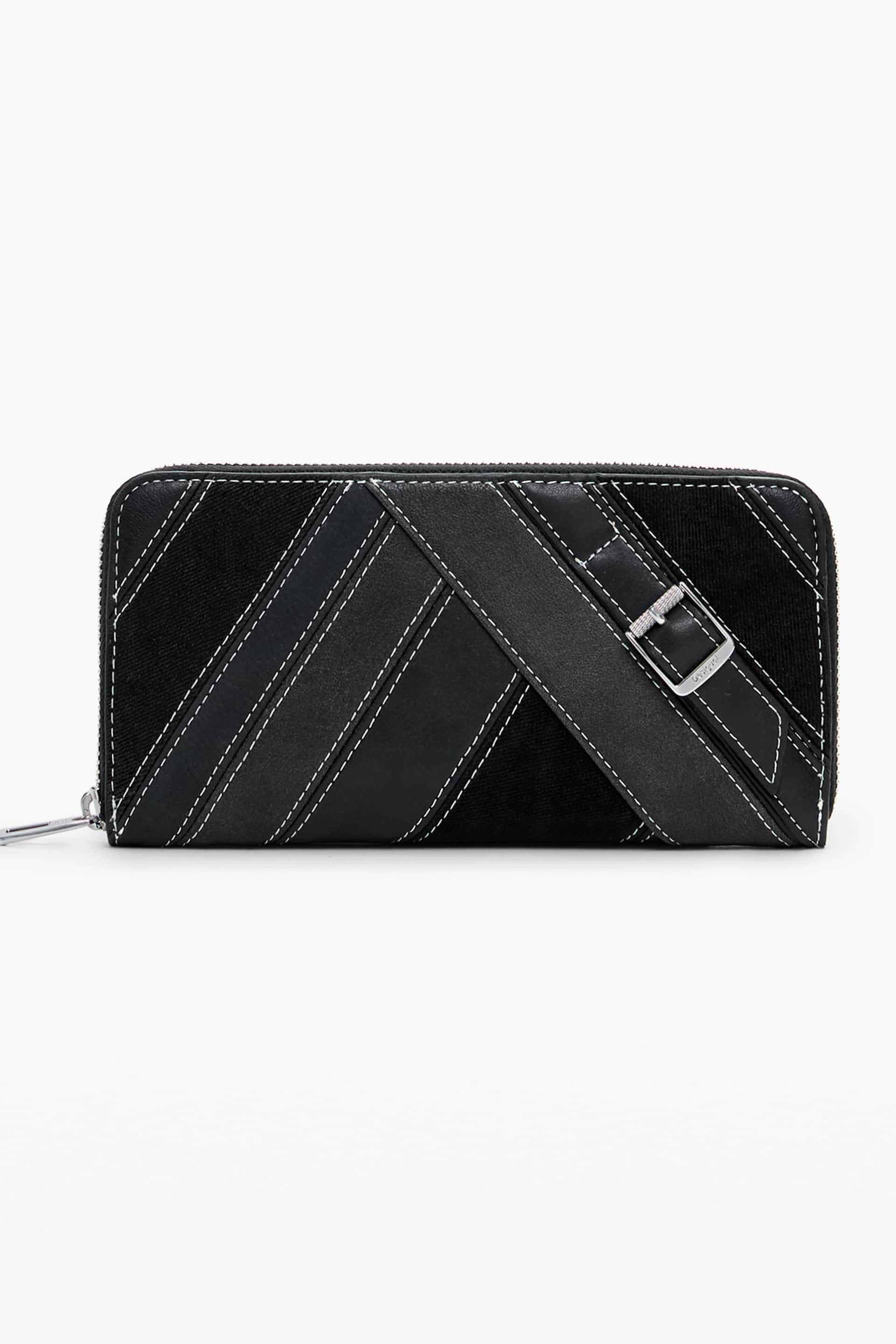 DESIGUAL WOMEN'S BLACK WALLET
