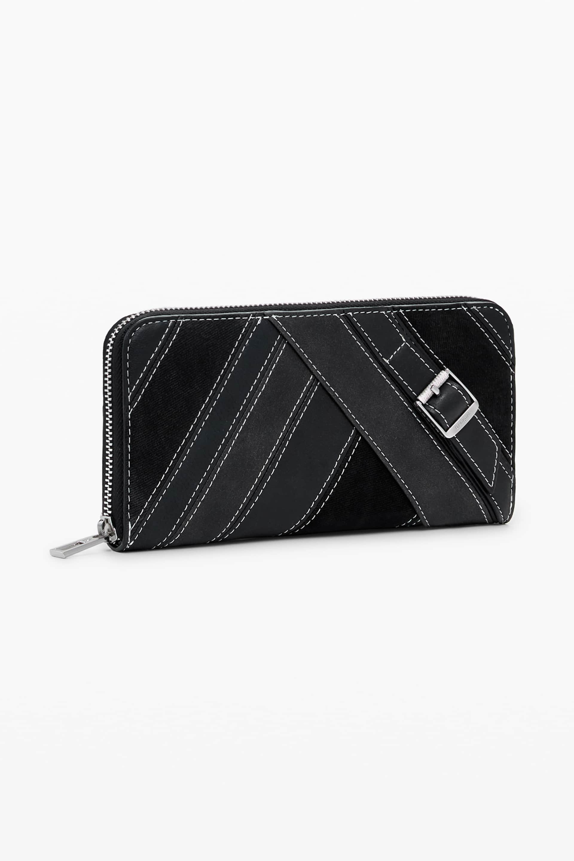 DESIGUAL WOMEN'S BLACK WALLET