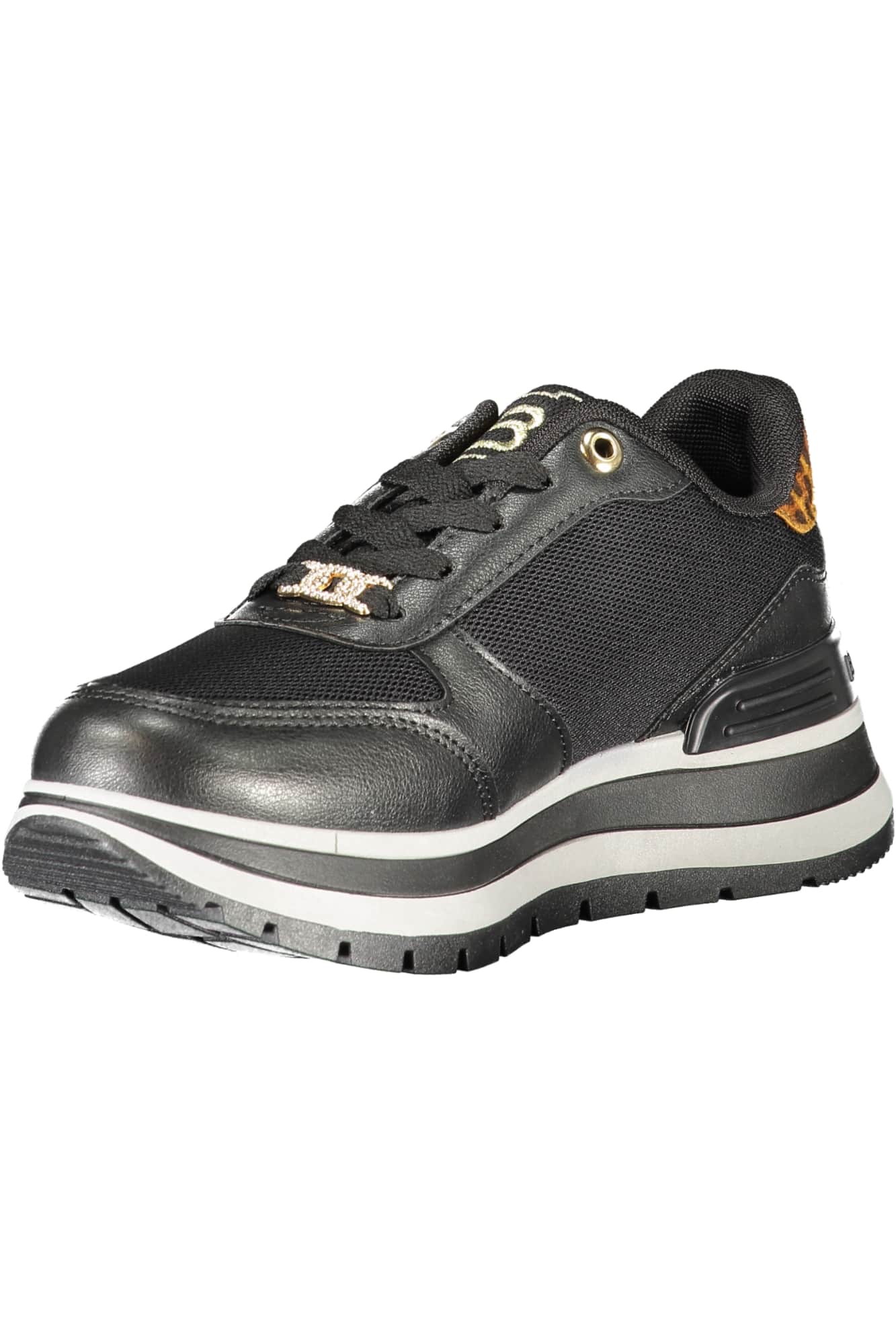 LAURA BIAGIOTTI WOMEN'S BLACK SPORTS SHOES