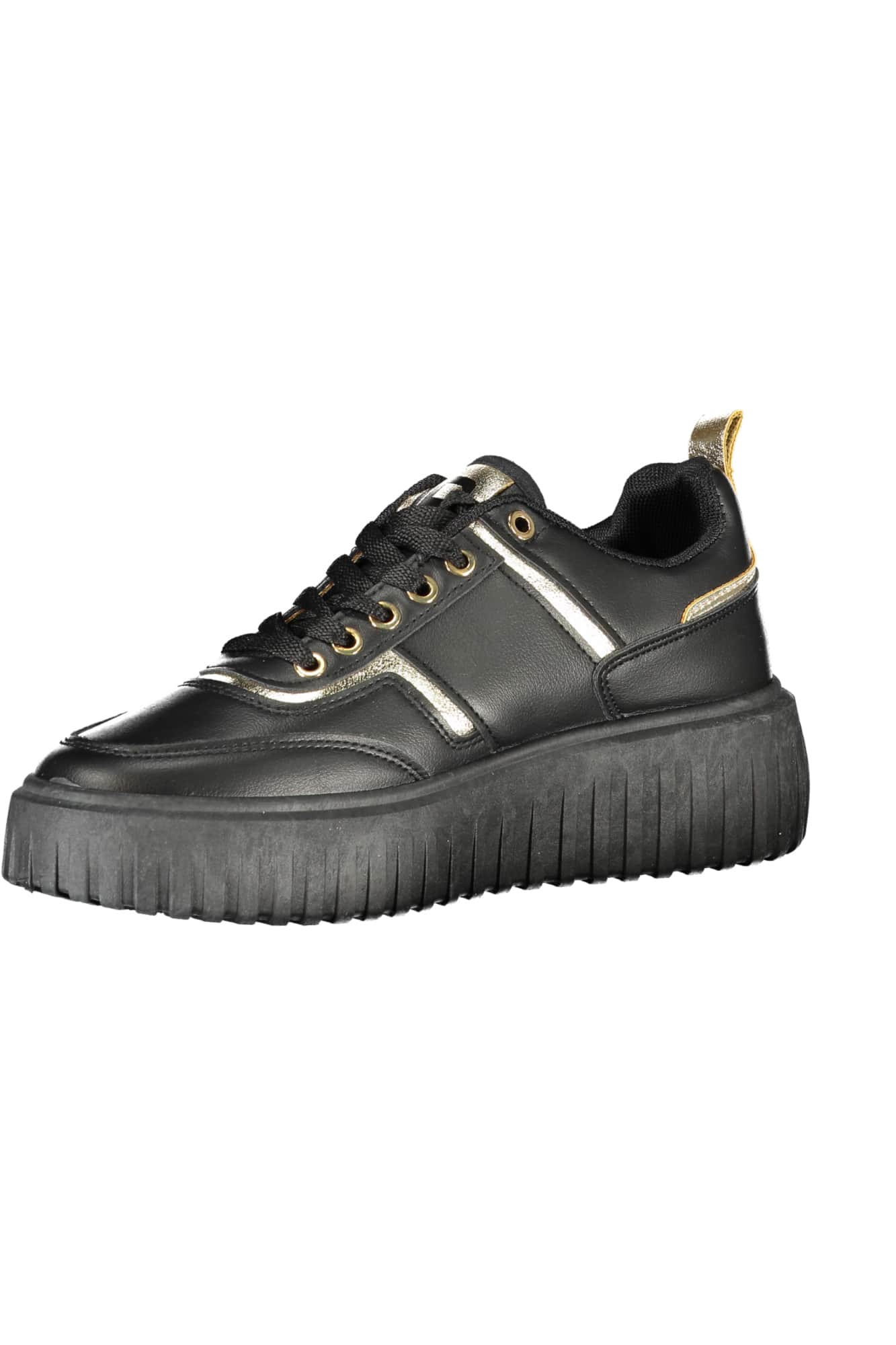 LAURA BIAGIOTTI WOMEN'S BLACK SPORTS SHOES