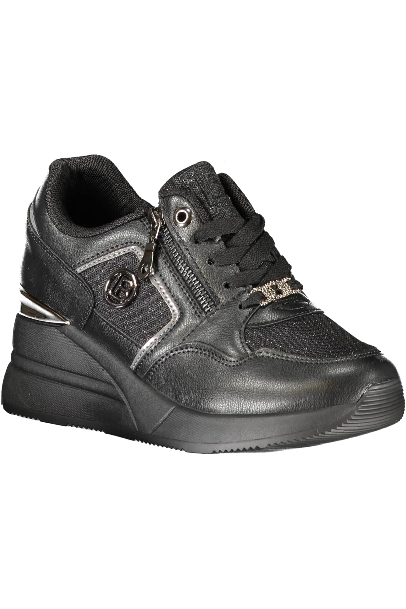 LAURA BIAGIOTTI WOMEN'S BLACK SPORTS SHOES