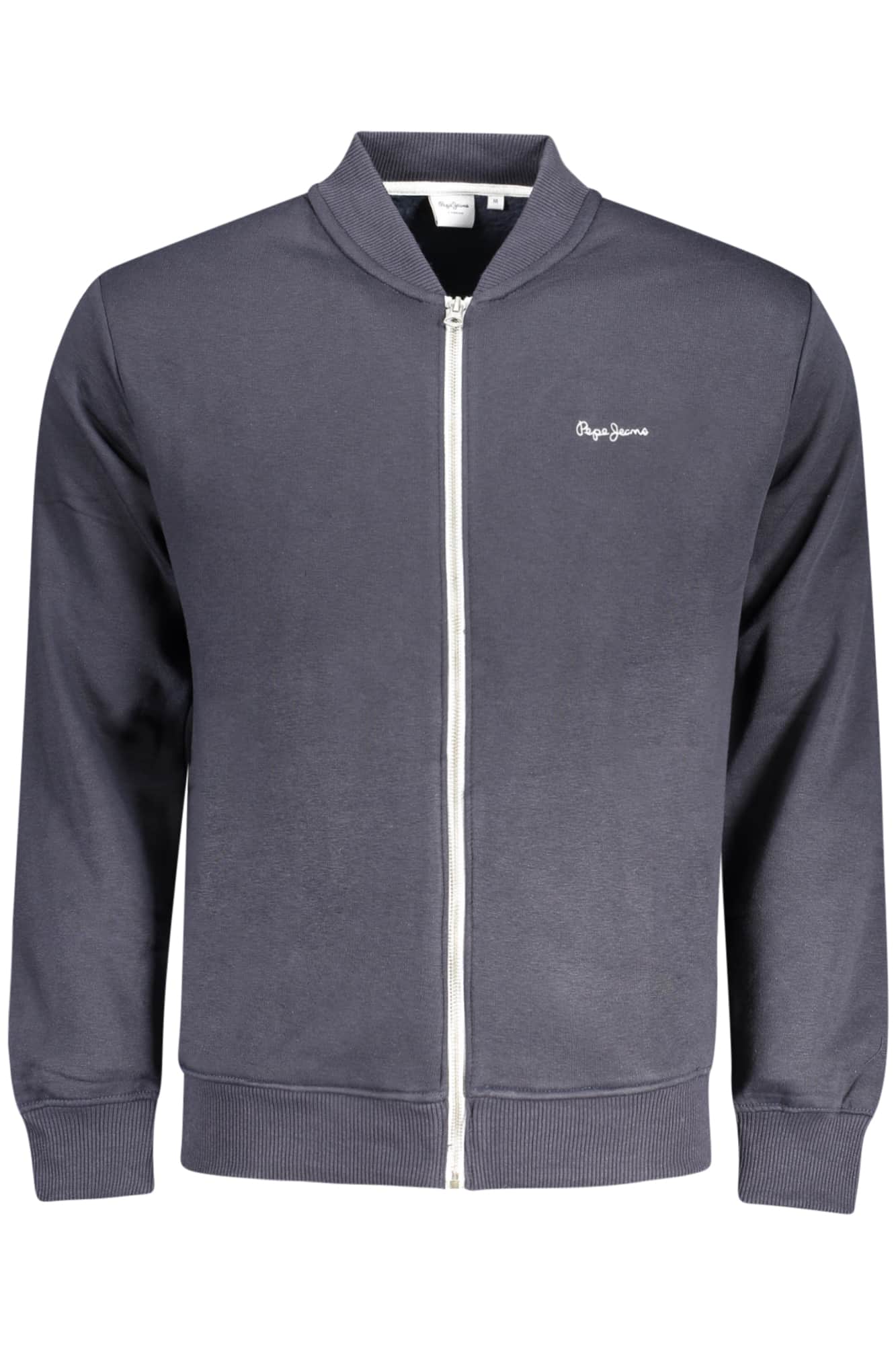 PEPE JEANS MEN'S BLUE ZIP-UP SWEATSHIRT
